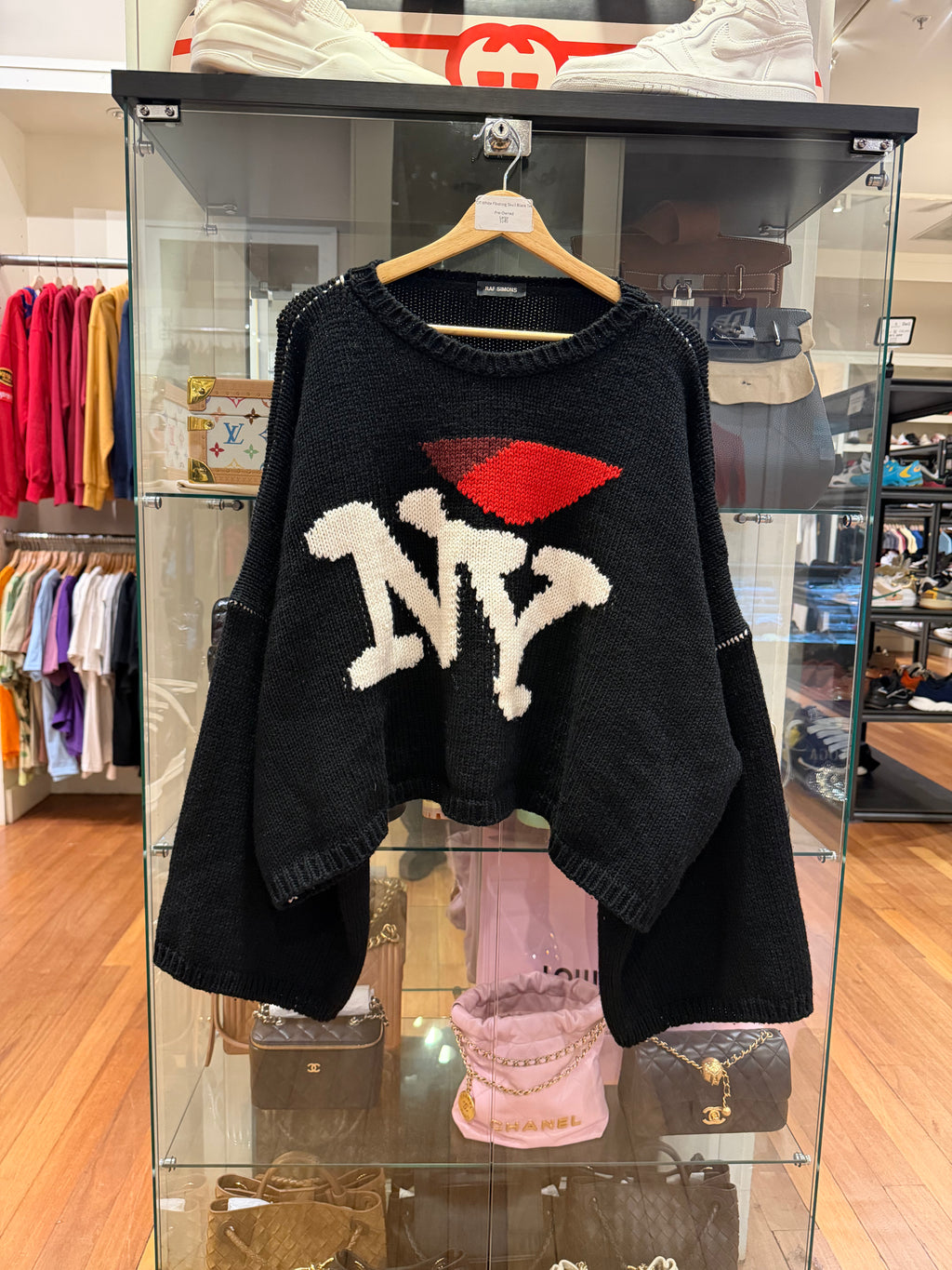 RAF Simons ‘I love New York’ Cropped Sweater