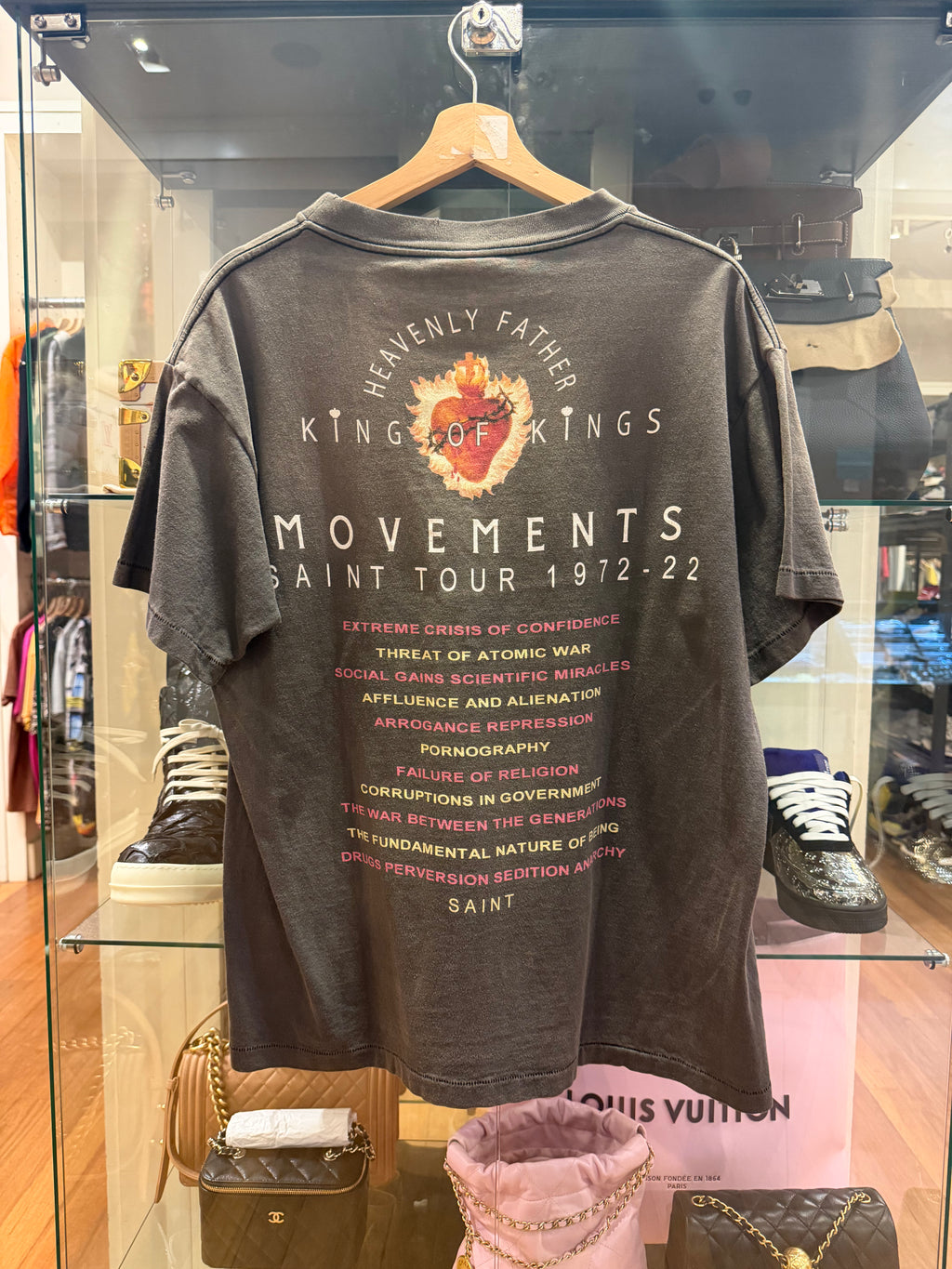Saint Michael Eyes Tee