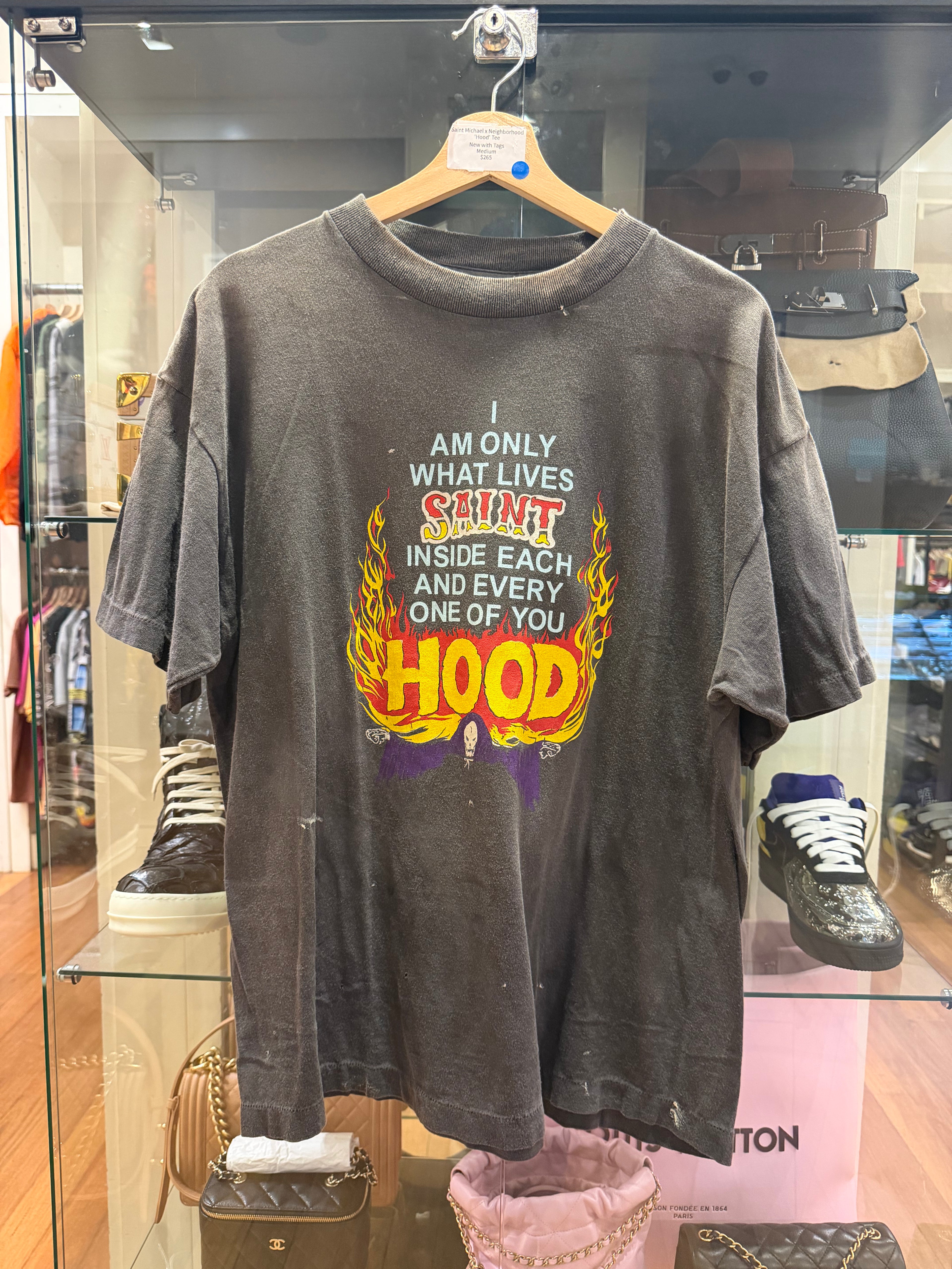Saint Michael x Neighborhood ‘Hood’ Tee