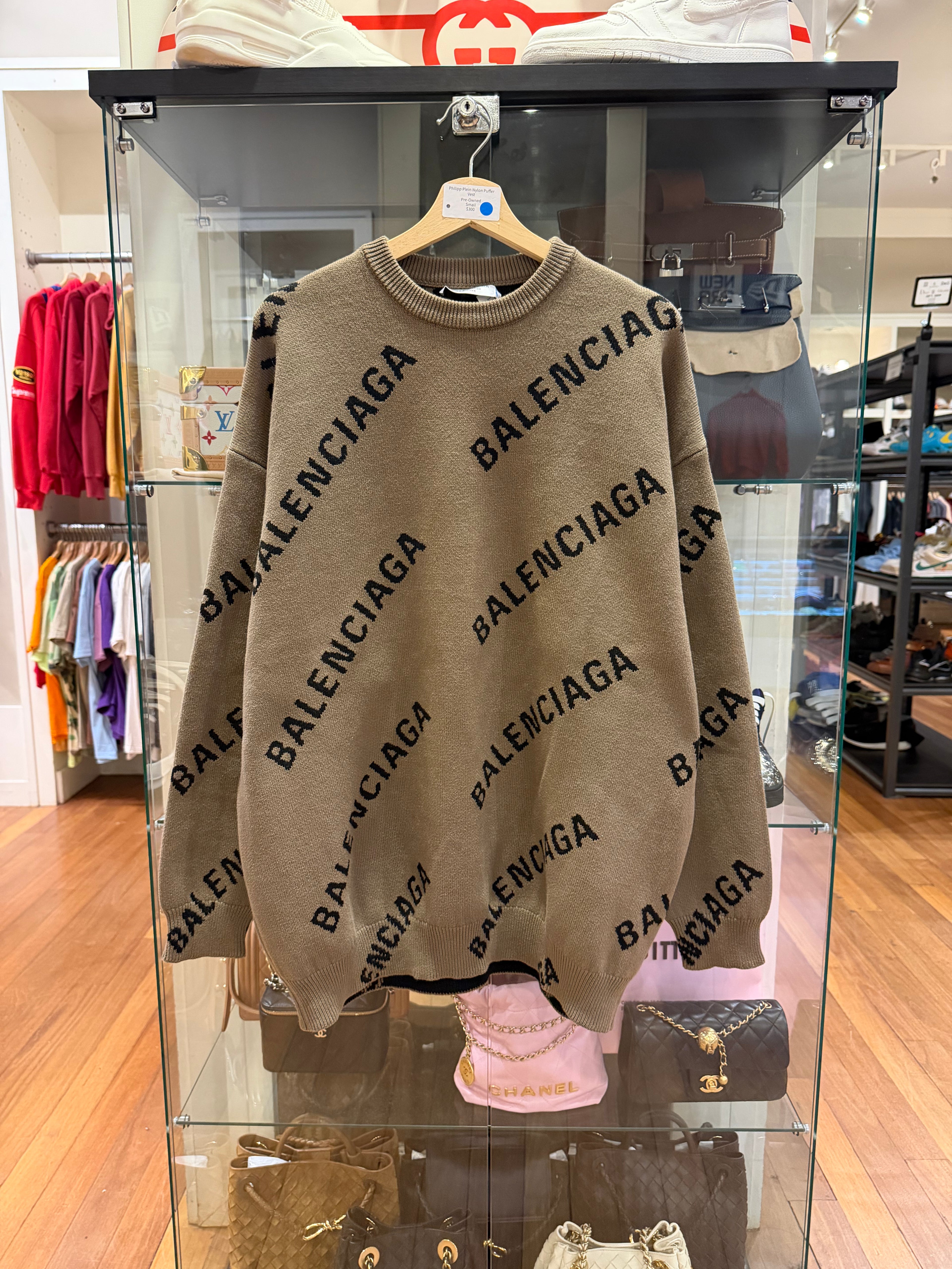 Balenciaga Repeat Knit Sweater