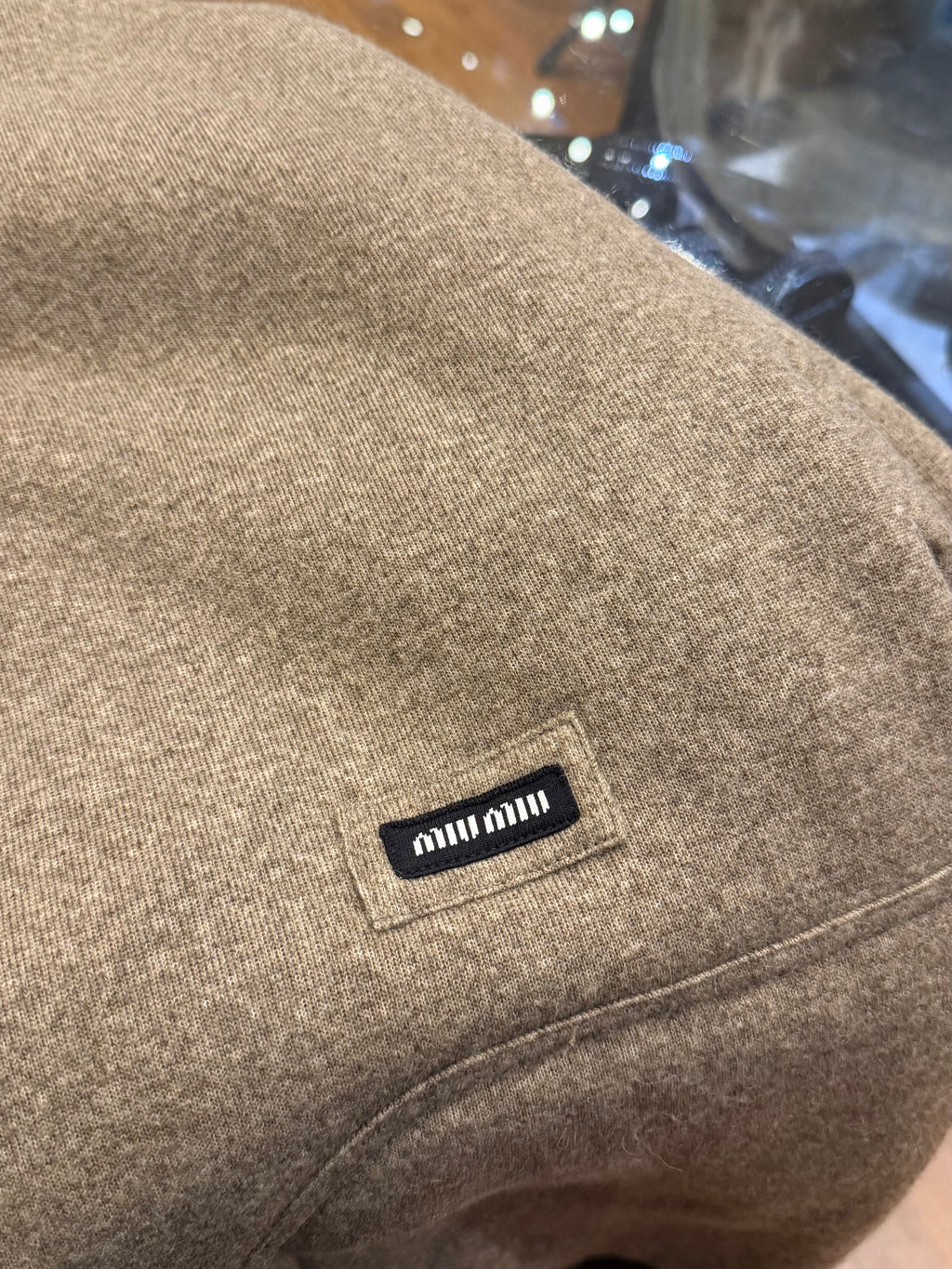 Miu Miu Fleece Full Zip
Blouson Jacket