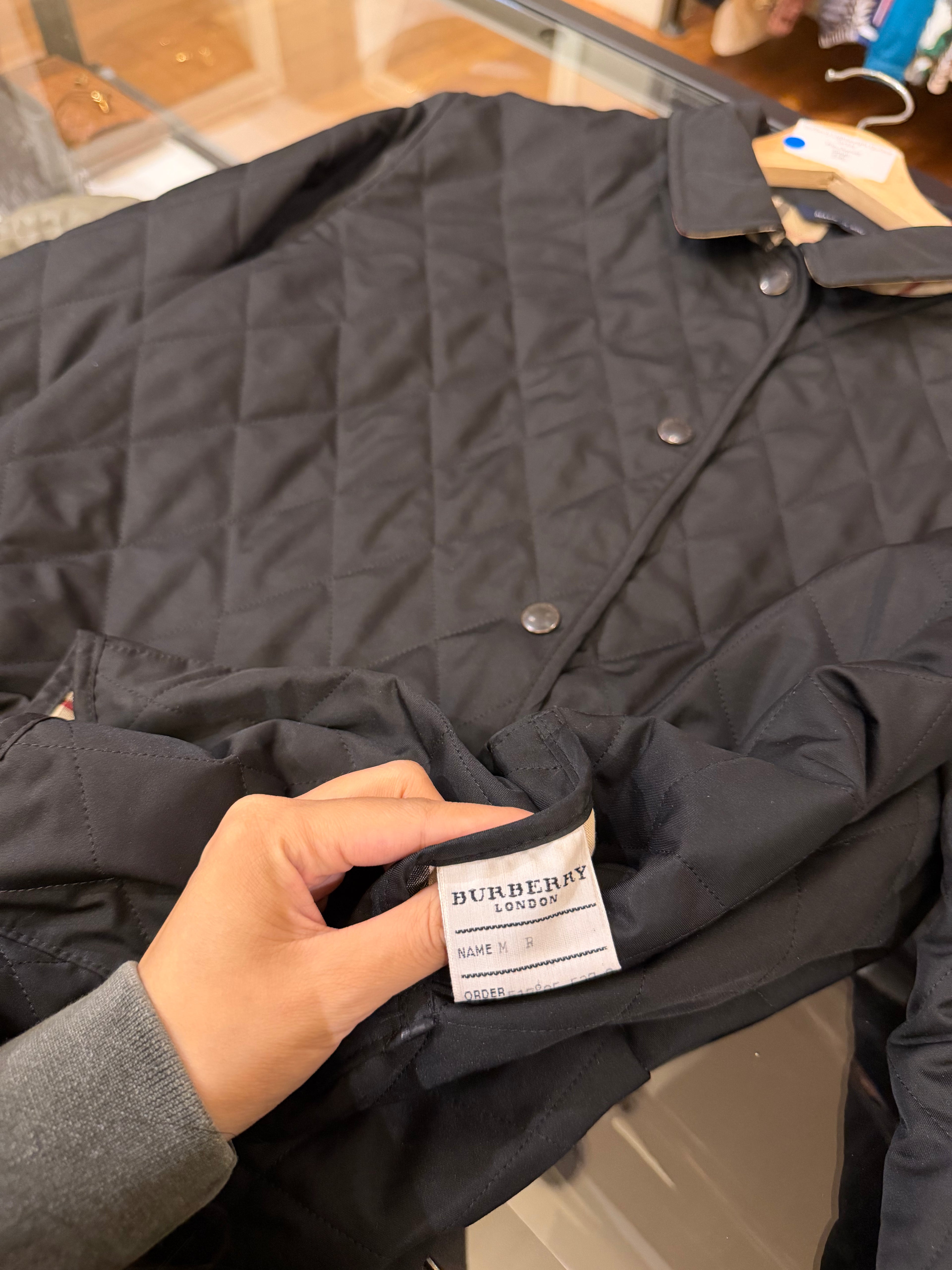 Burberry Lightweight Quilted
Jacket