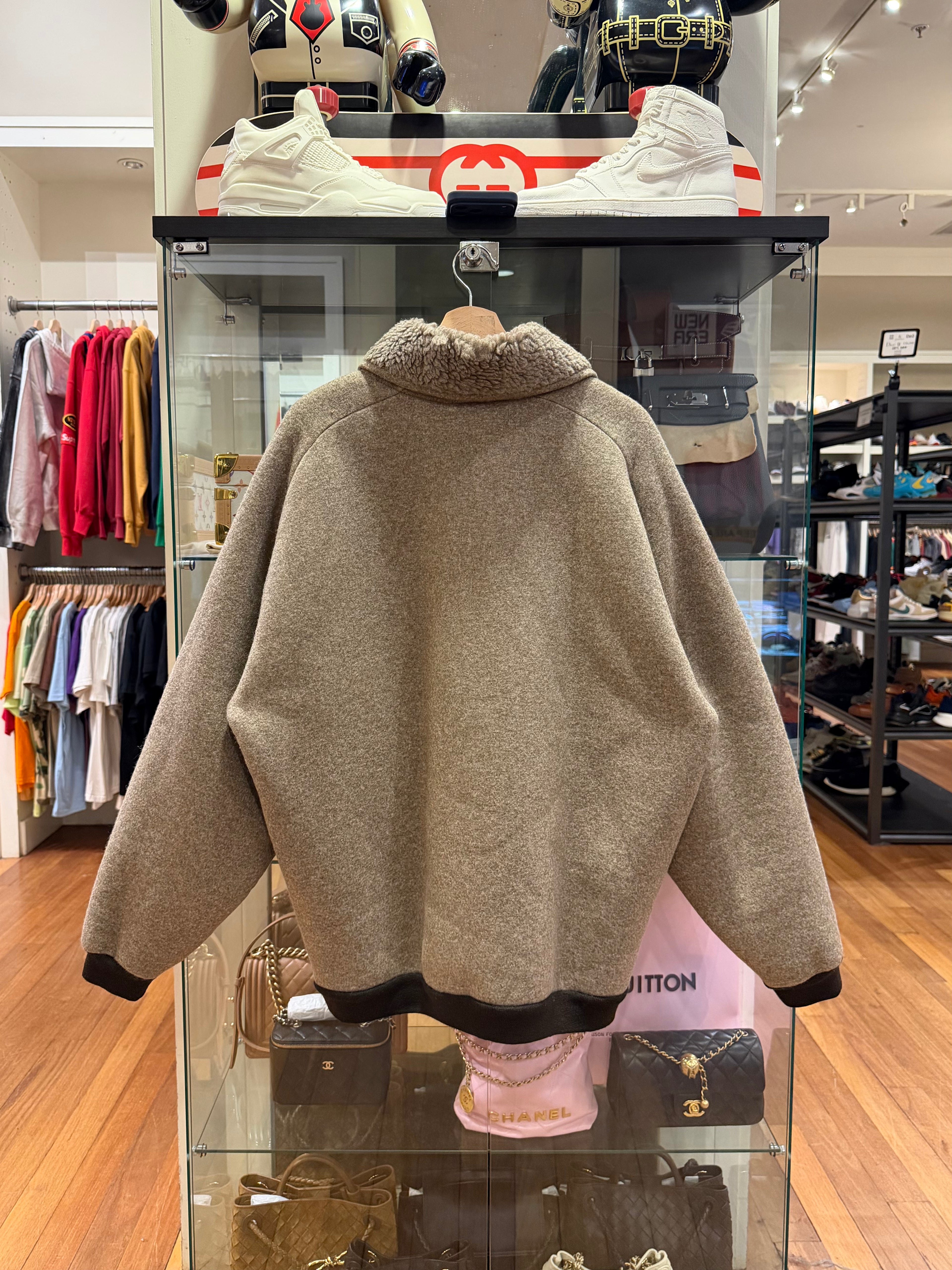 Miu Miu Fleece Full Zip
Blouson Jacket