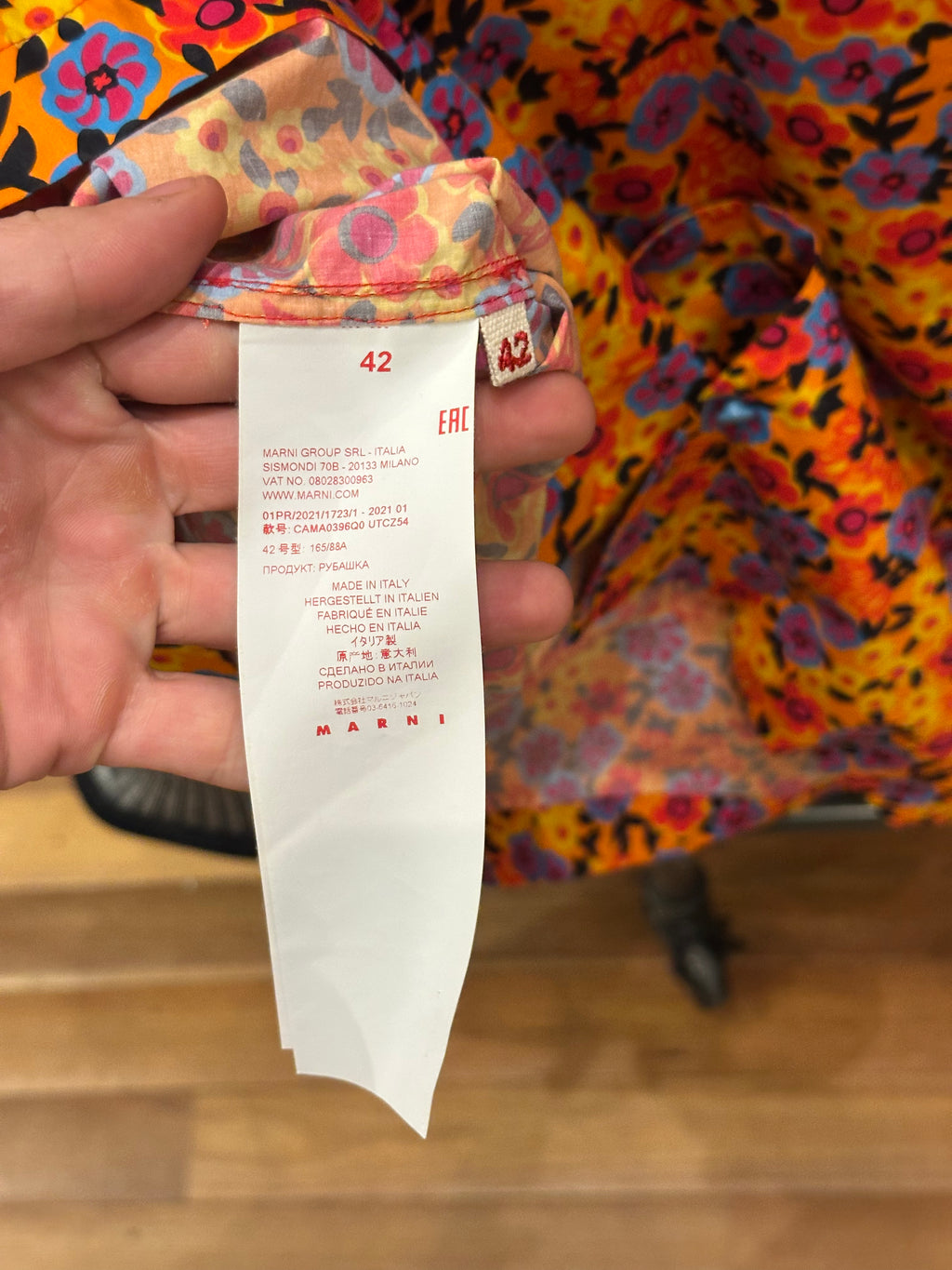 Marni Floral Button Up
