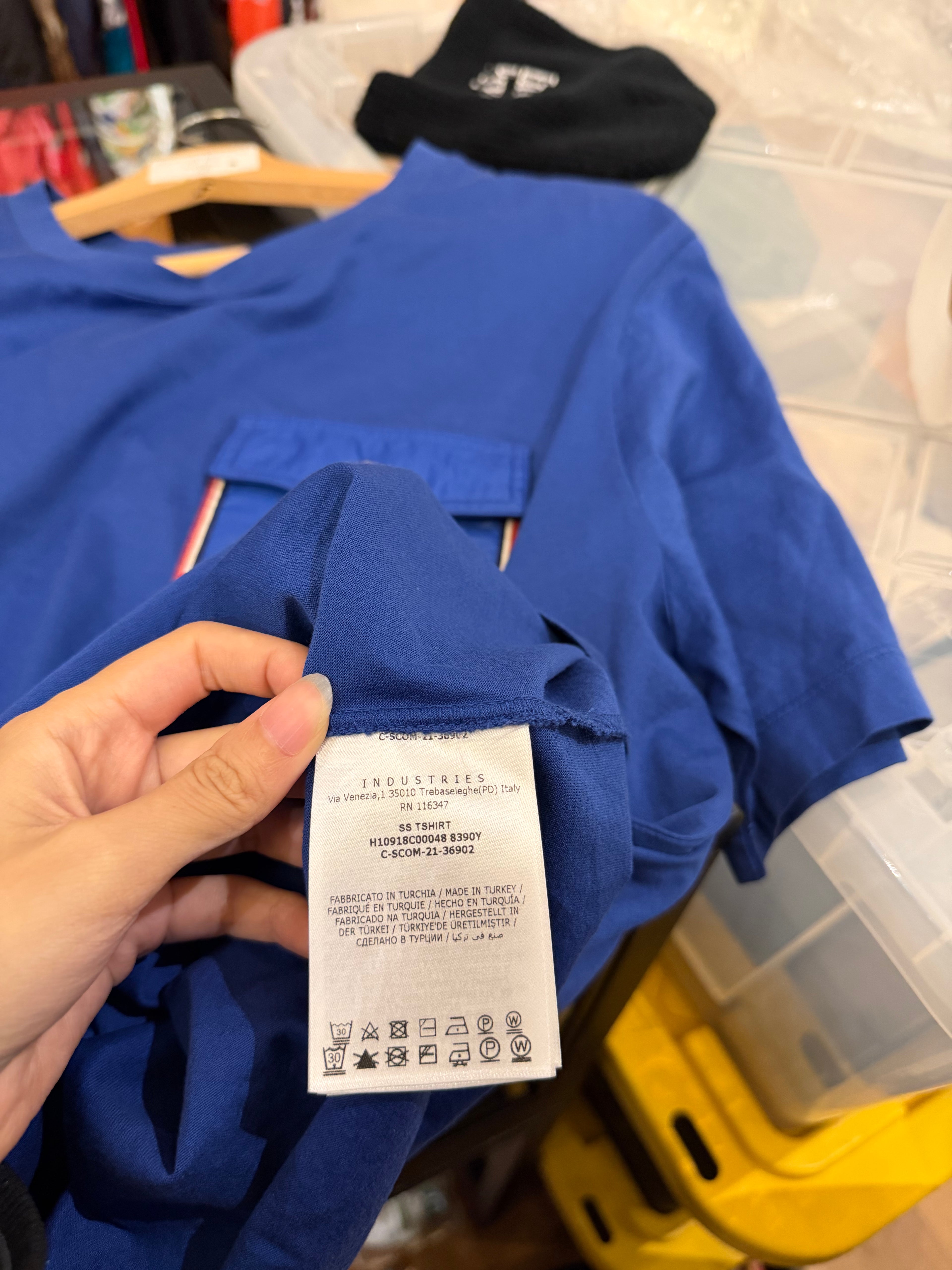 Moncler Logo Patch Pocket
Tee