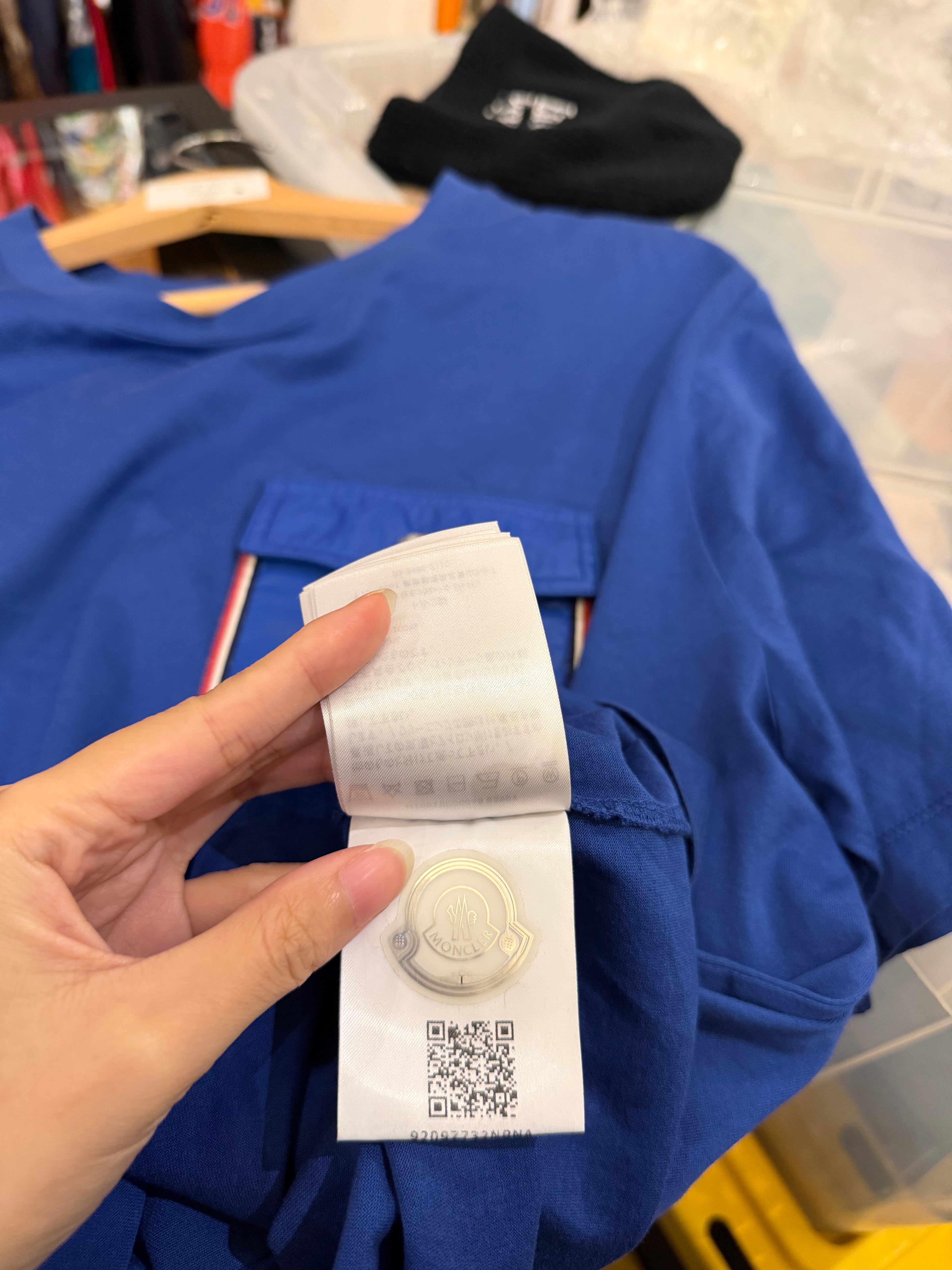 Moncler Logo Patch Pocket
Tee