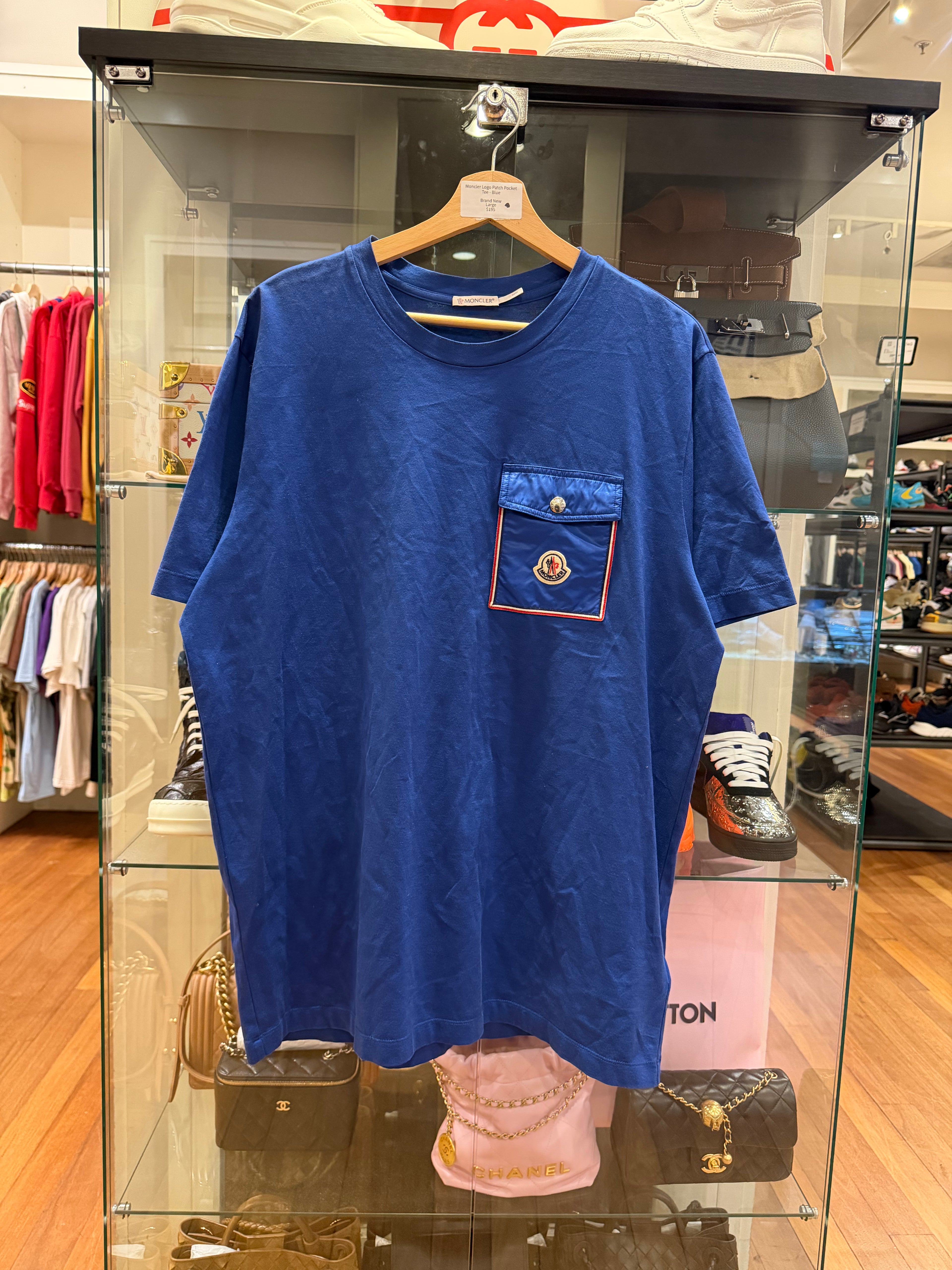 Moncler Logo Patch Pocket
Tee