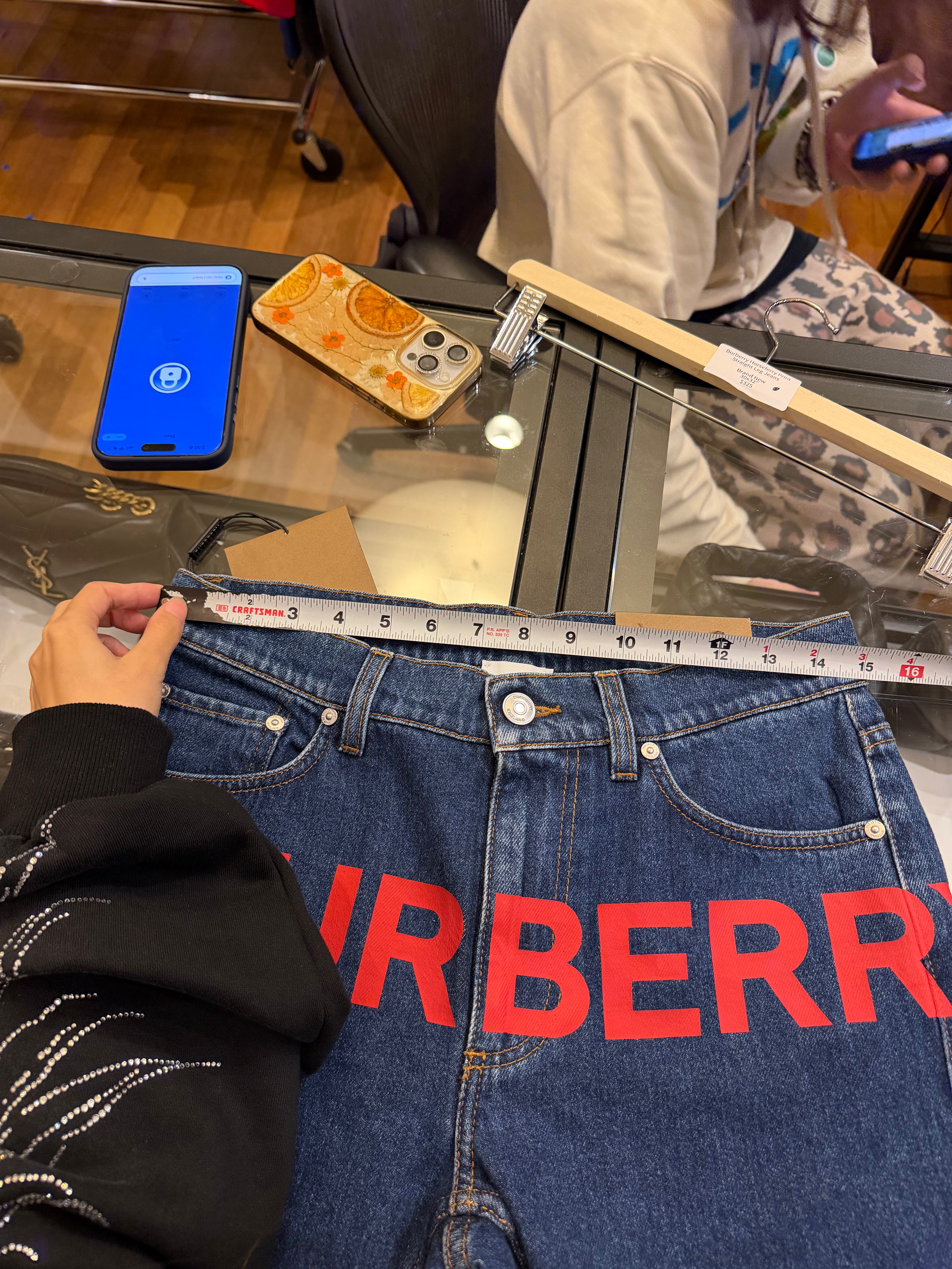 Burberry Horseferry Print
Straight Leg Jeans
