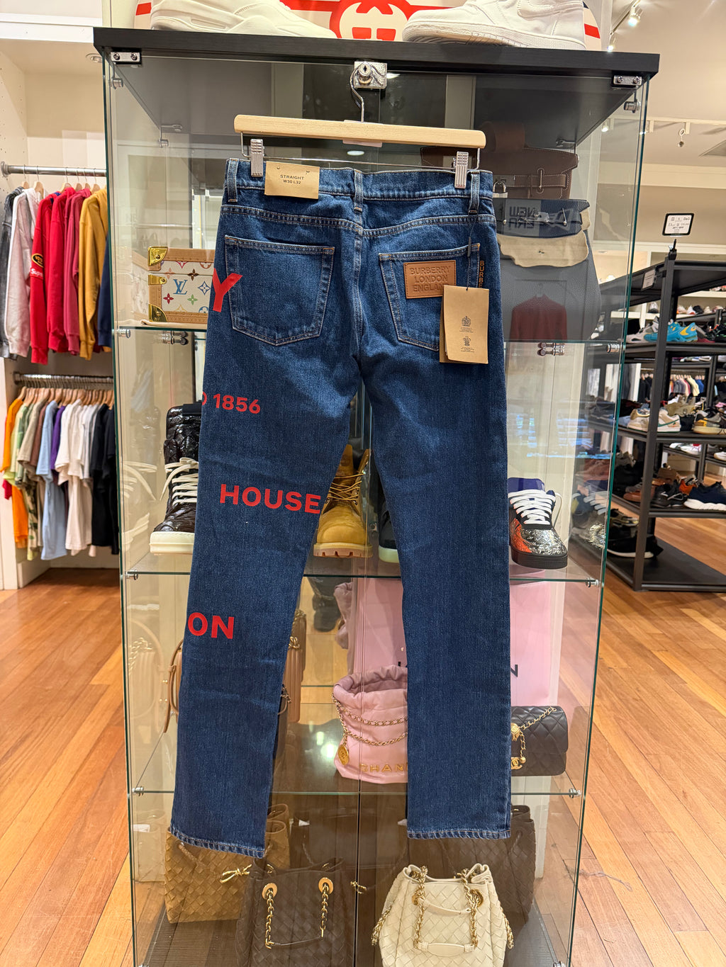 Burberry Horseferry Print
Straight Leg Jeans