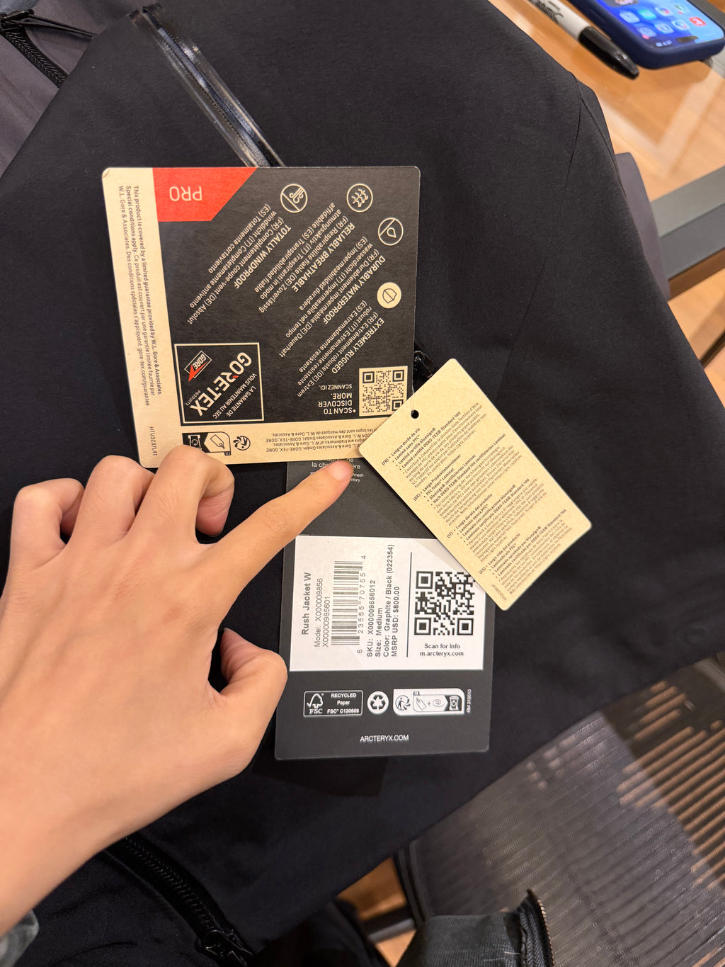 Arc' Teryx WMN Rush Jacket