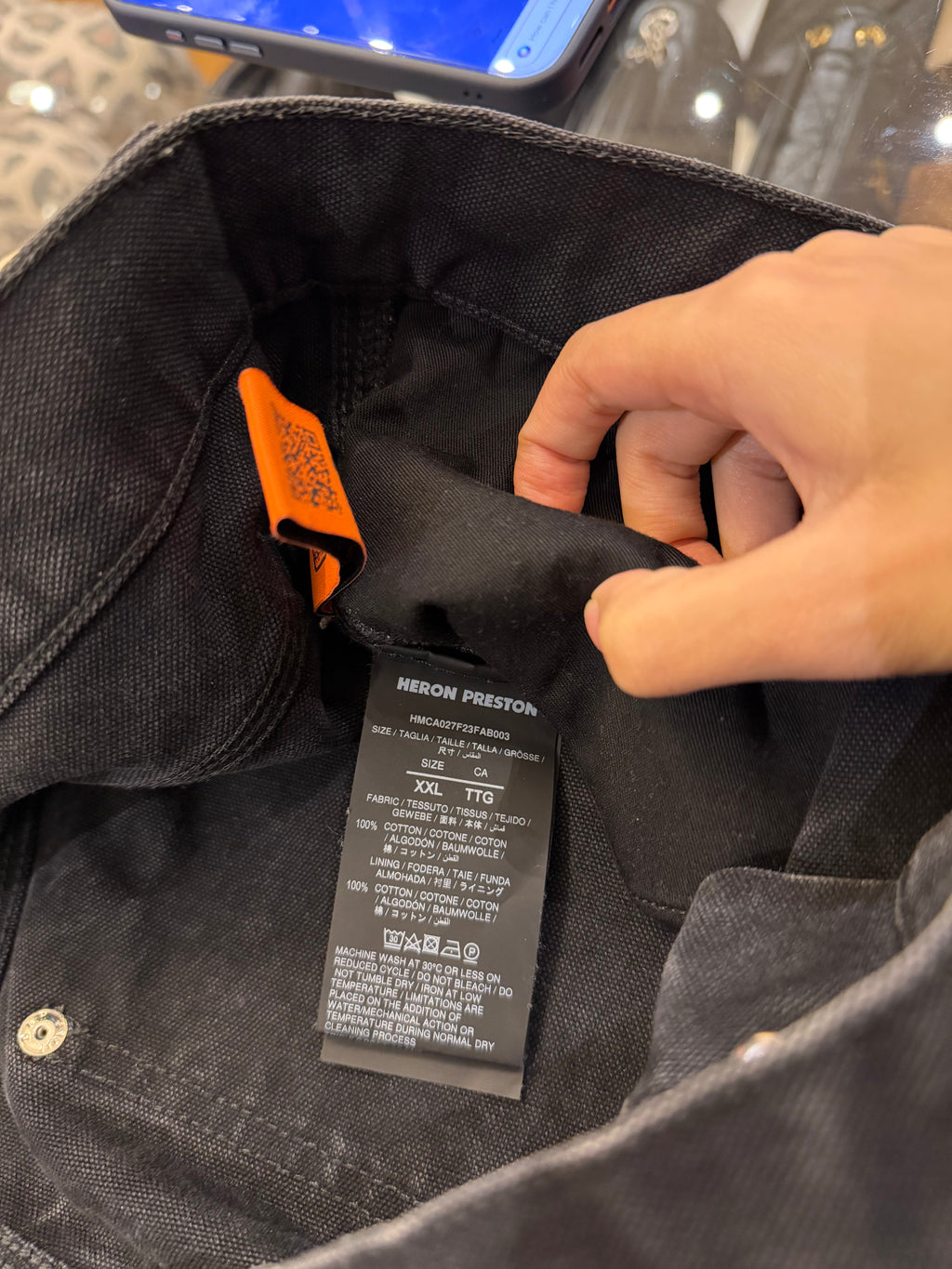 Heron Preston Double Knee
Cargo Pants