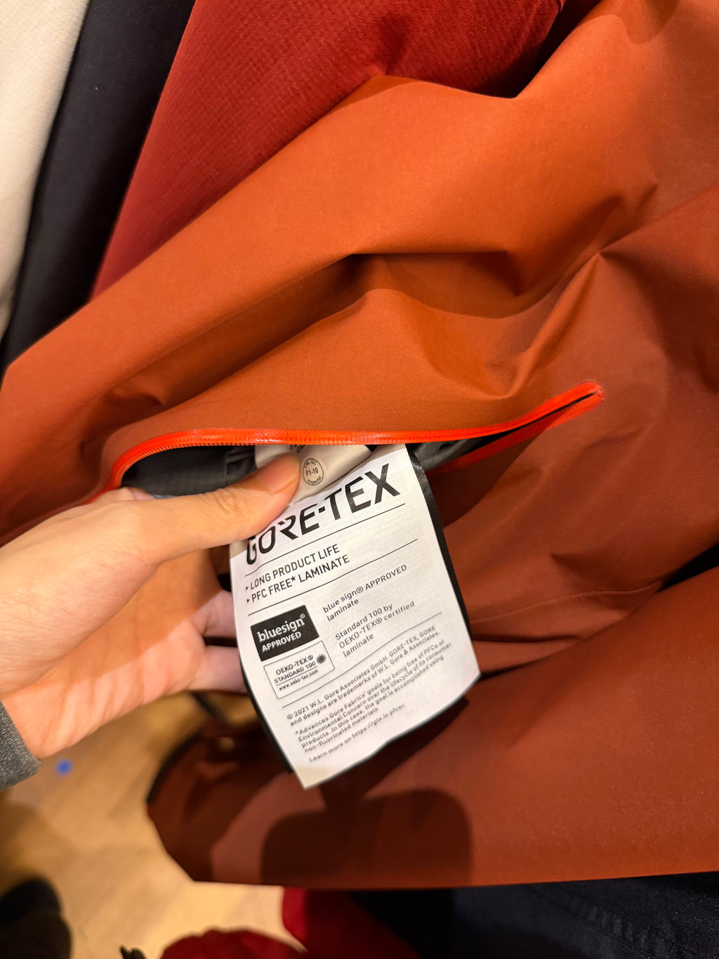 Arc'Teryx Beta SL Shell Jacket- Orange