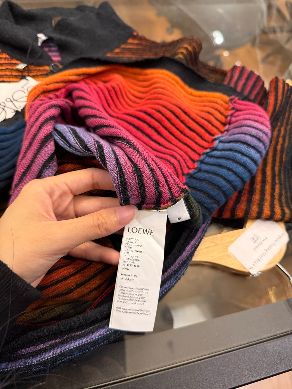 Lowe x Paula’s Ibiza Multi-Stripe Knit Shirt