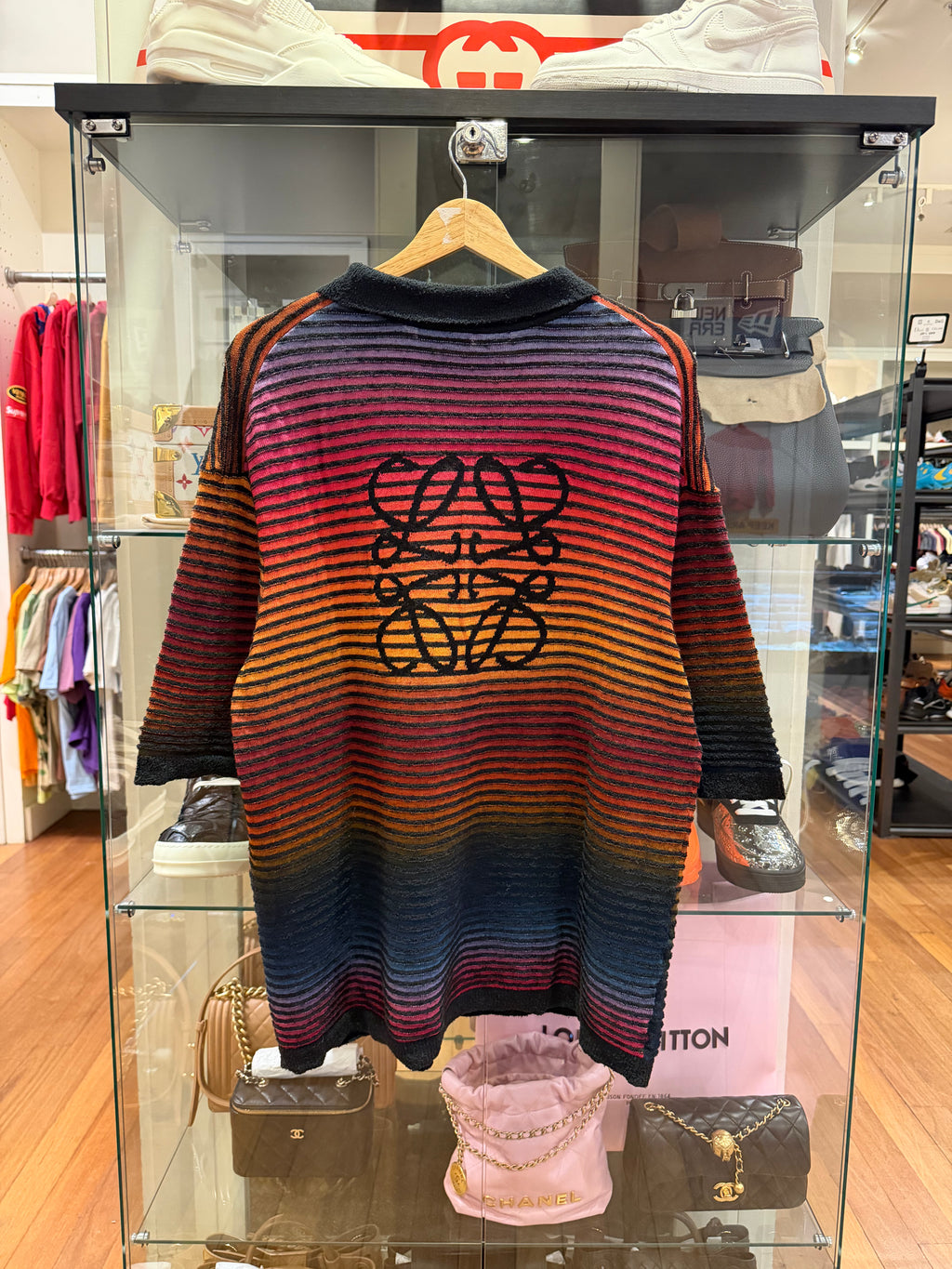 Lowe x Paula’s Ibiza Multi-Stripe Knit Shirt
