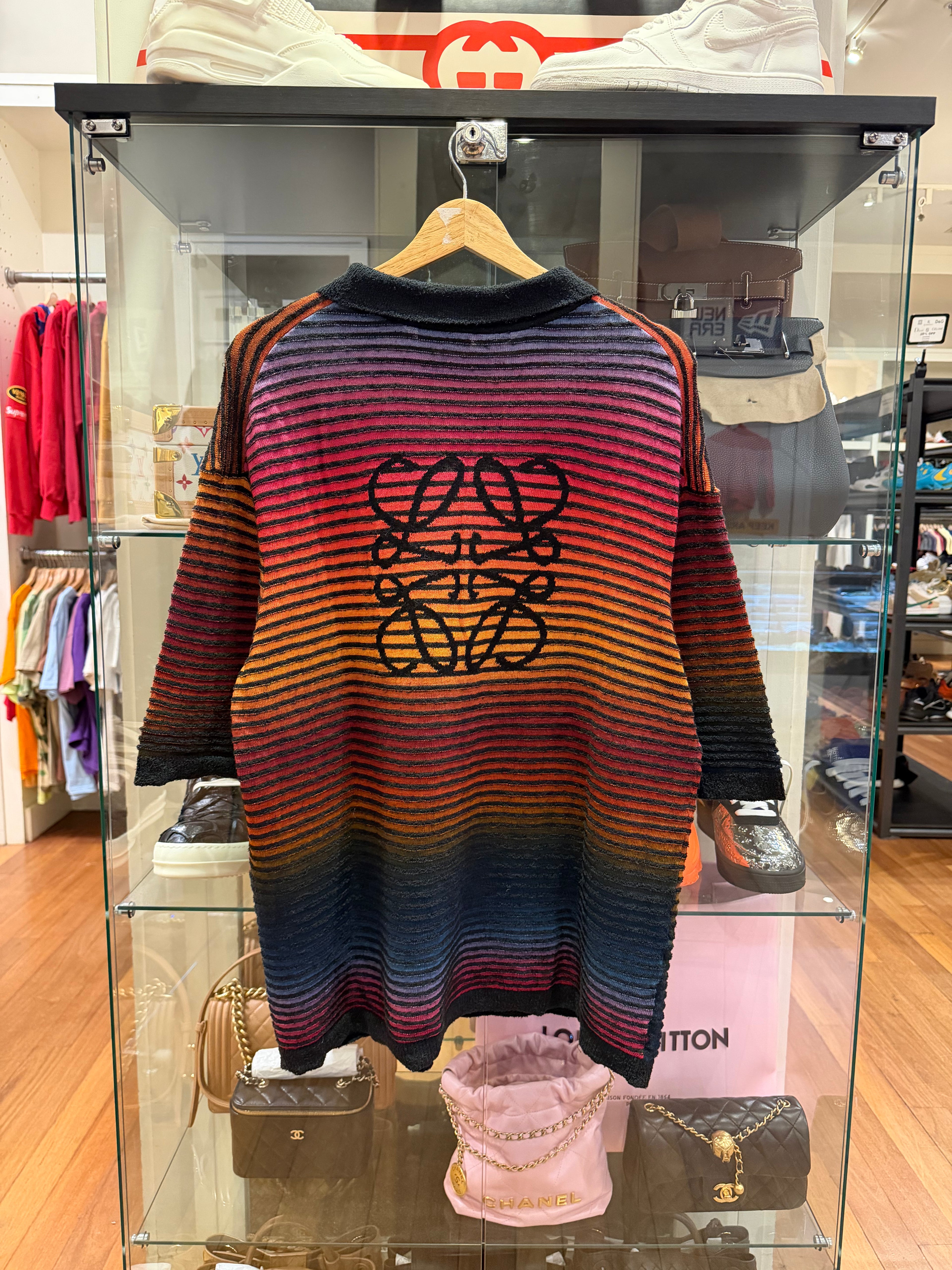 Lowe x Paula’s Ibiza Multi-Stripe Knit Shirt