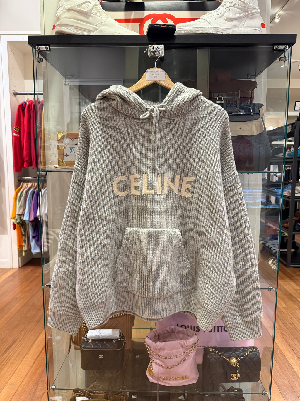 Celine Wool Gray Sweater