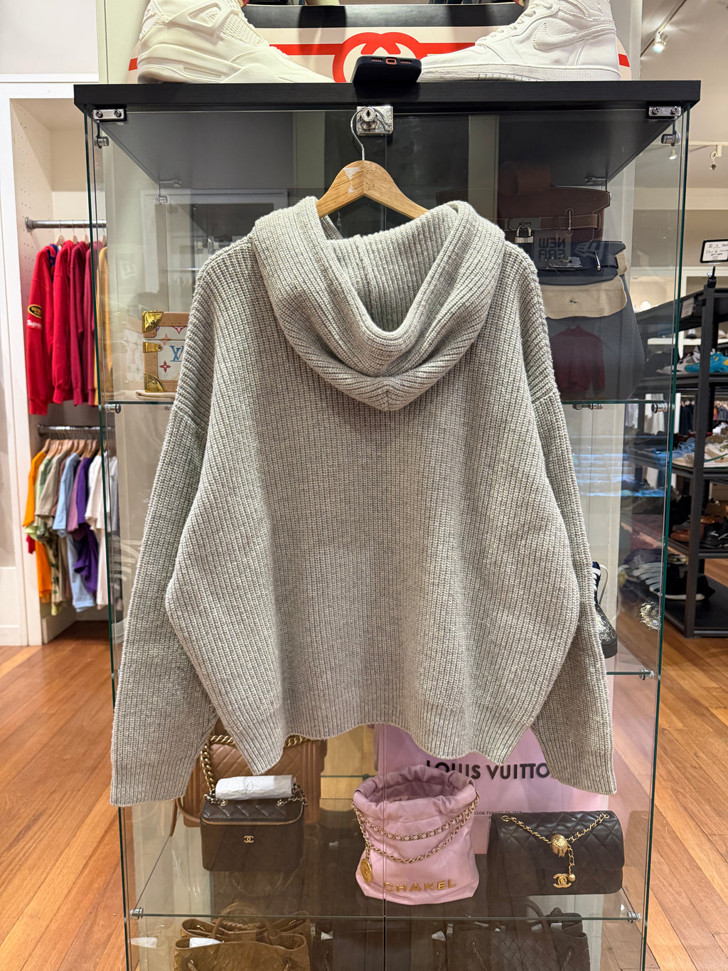 Celine Wool Gray Sweater