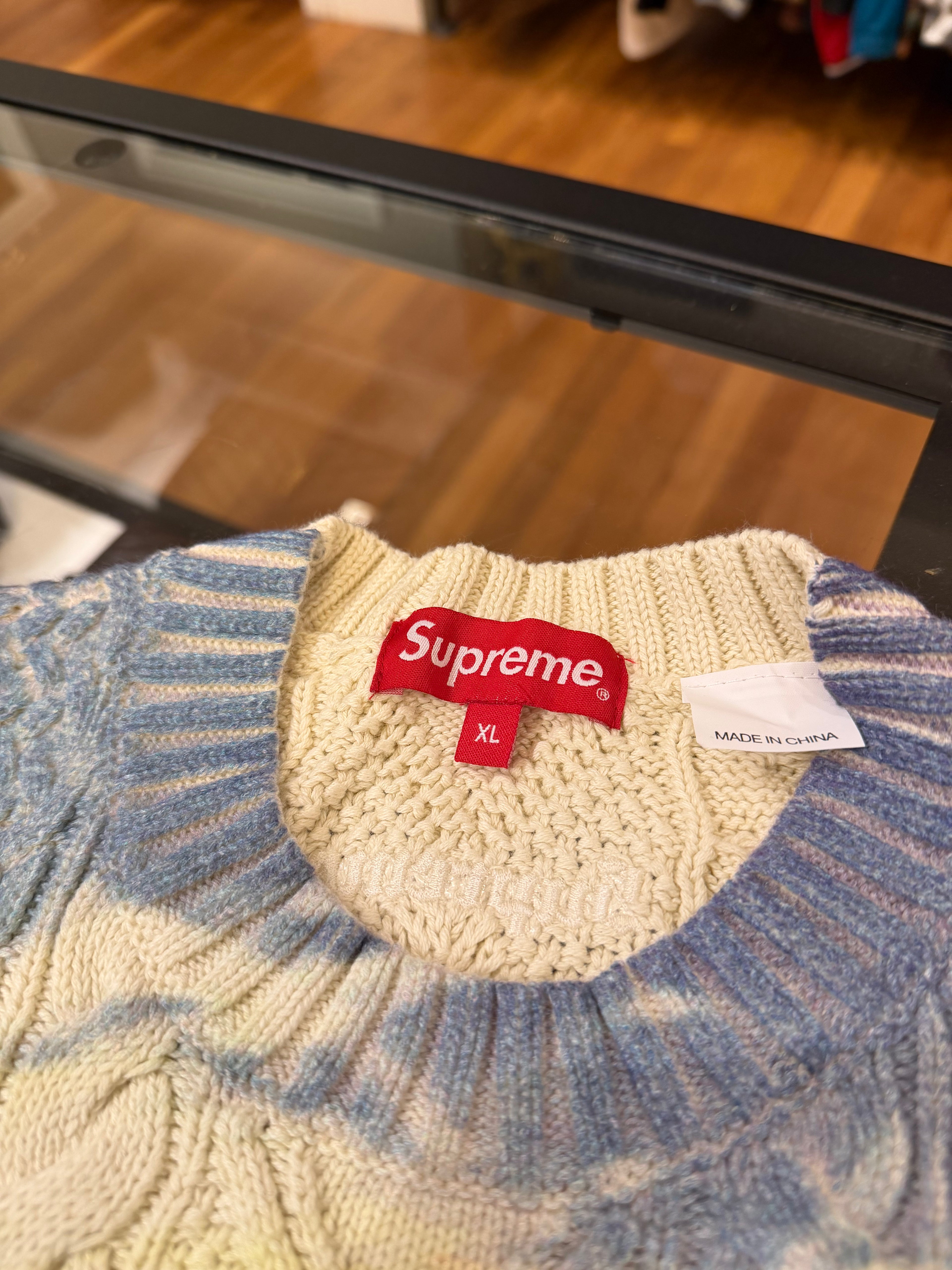 Supreme Kurt Cobain Knit Sweater
