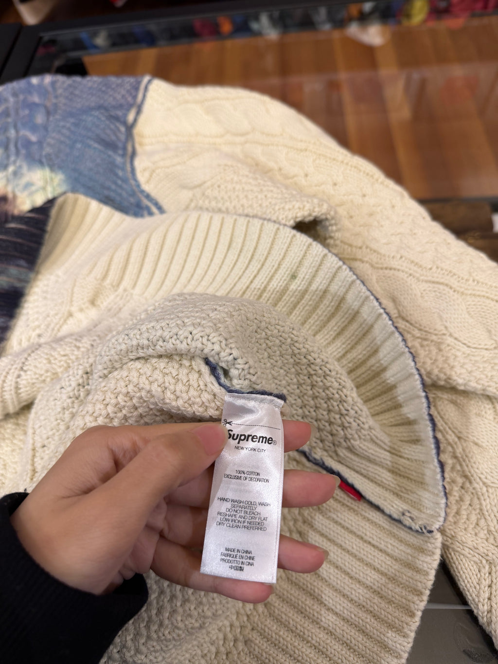Supreme Kurt Cobain Knit Sweater