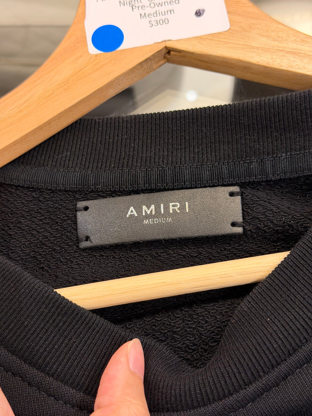 Amiri x Riccardi AW18 Runway
Paris Week 'Children of the
Night' Crewneck