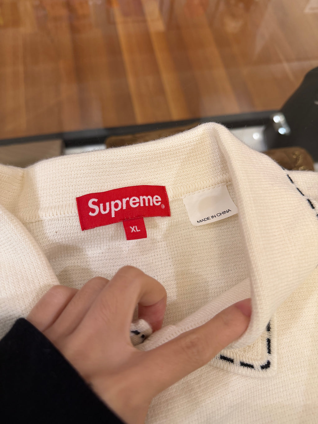 Supreme Knit Button Up