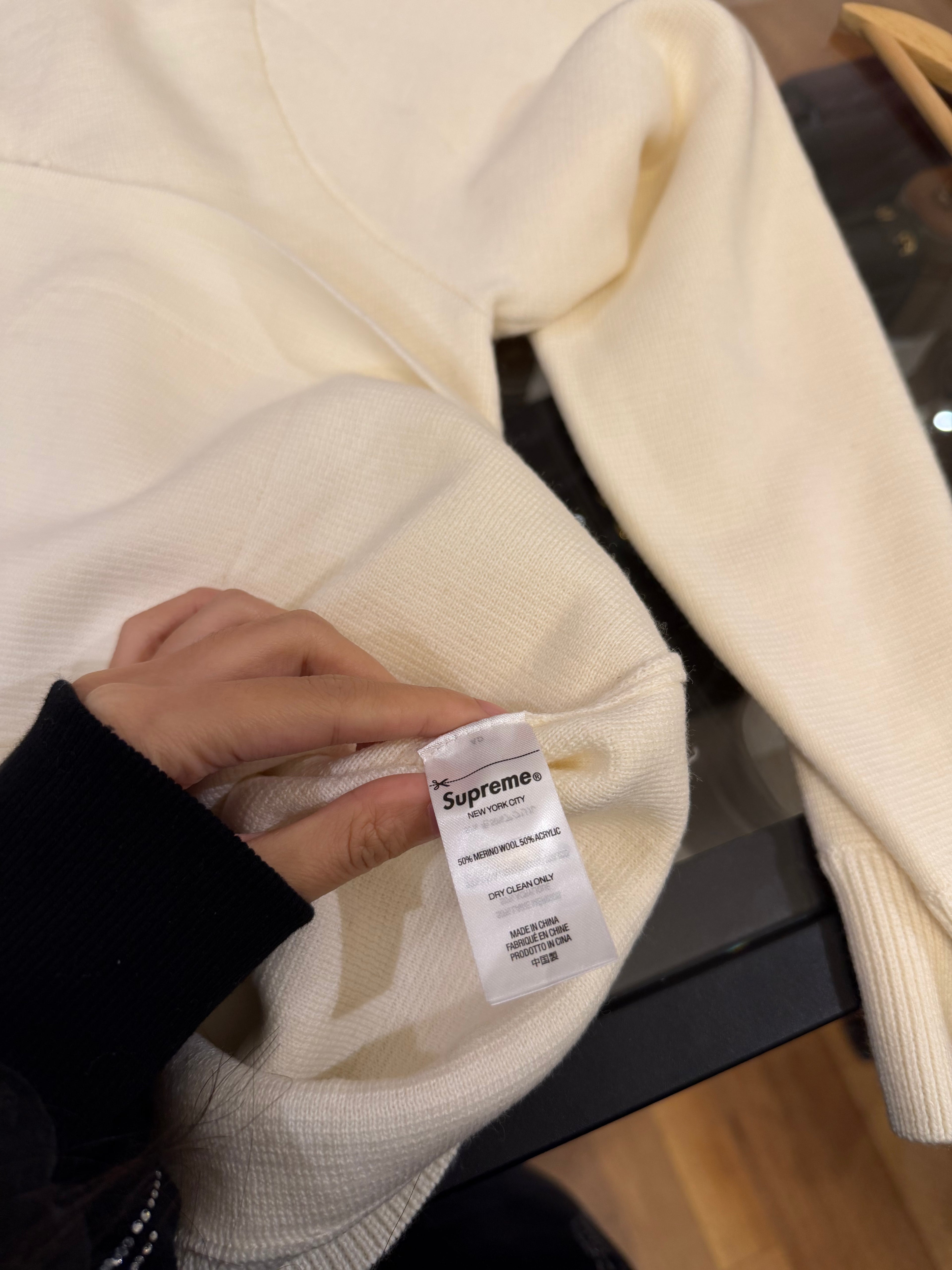 Supreme Knit Button Up