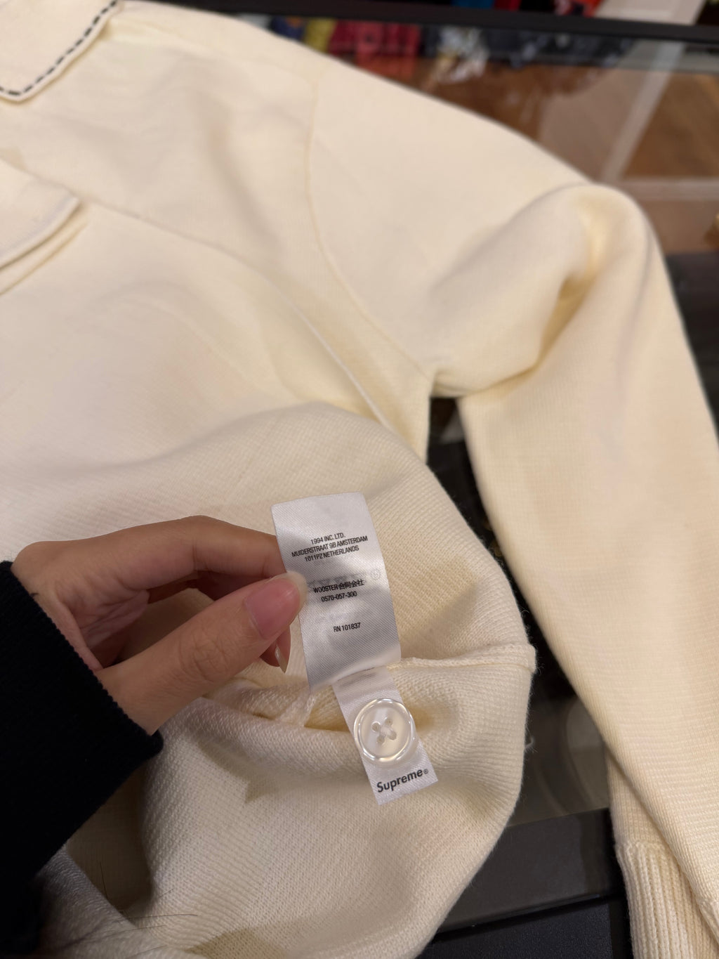 Supreme Knit Button Up