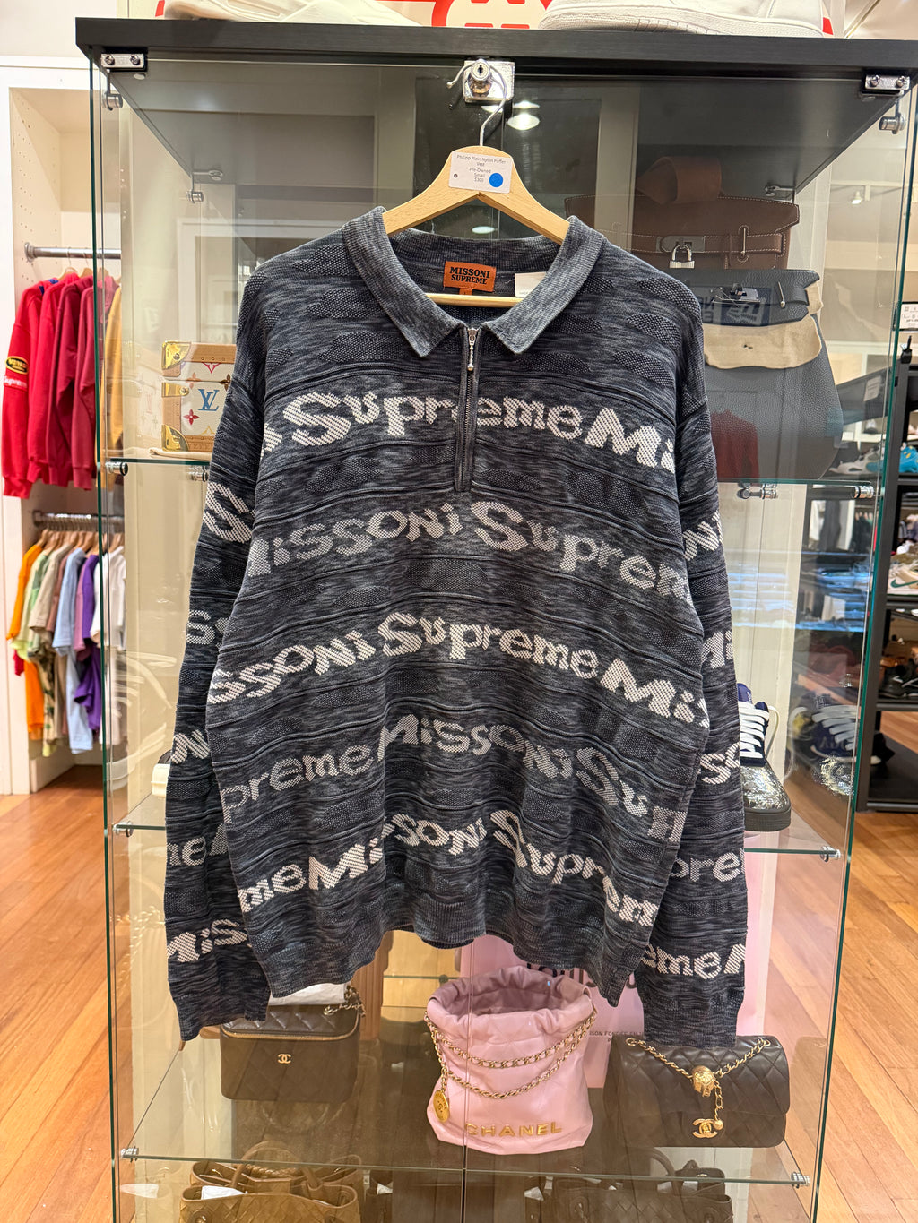 Missoni x Supreme Zip Long Sleeve Polo