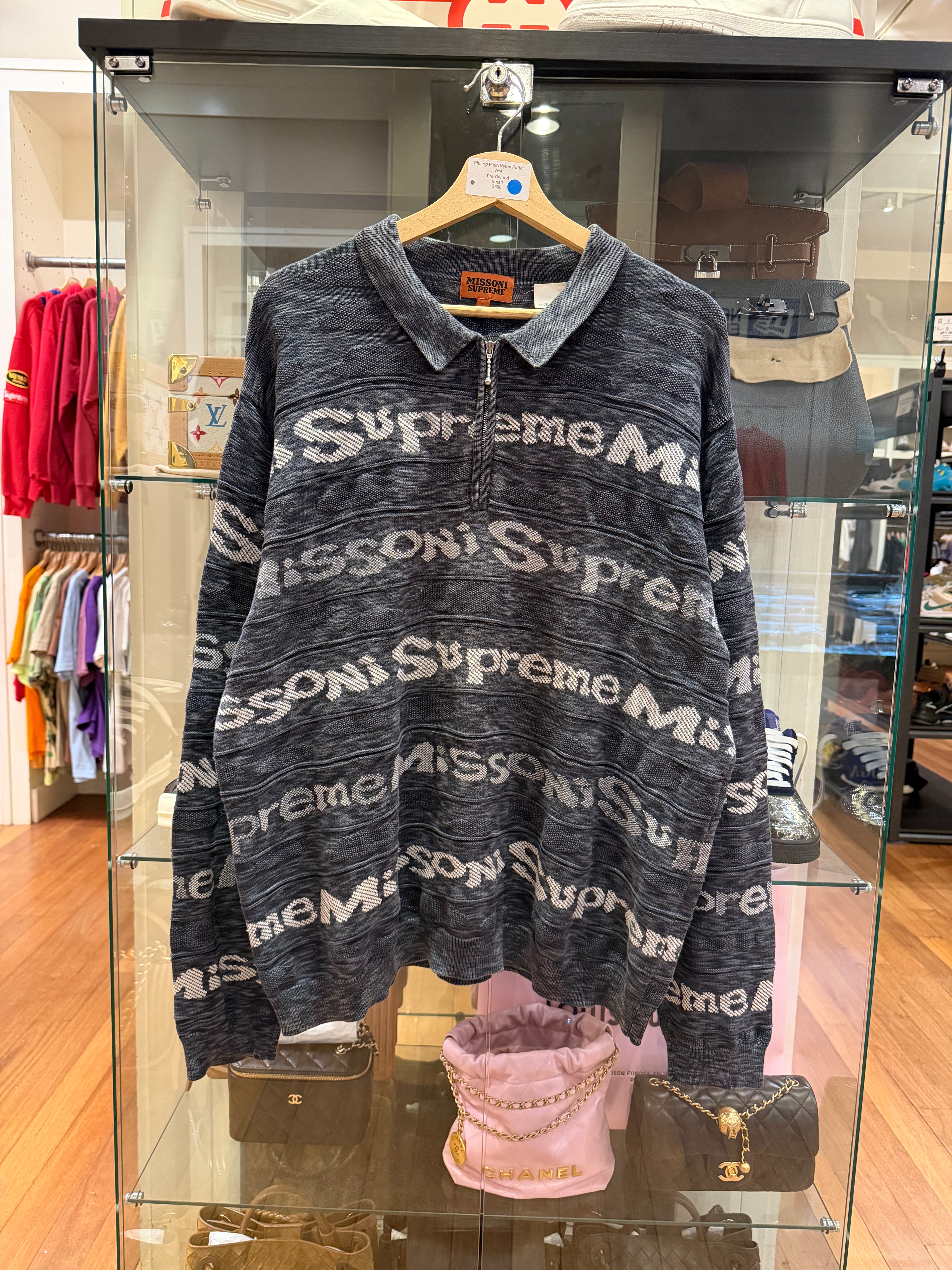 Missoni x Supreme Zip Long Sleeve Polo
