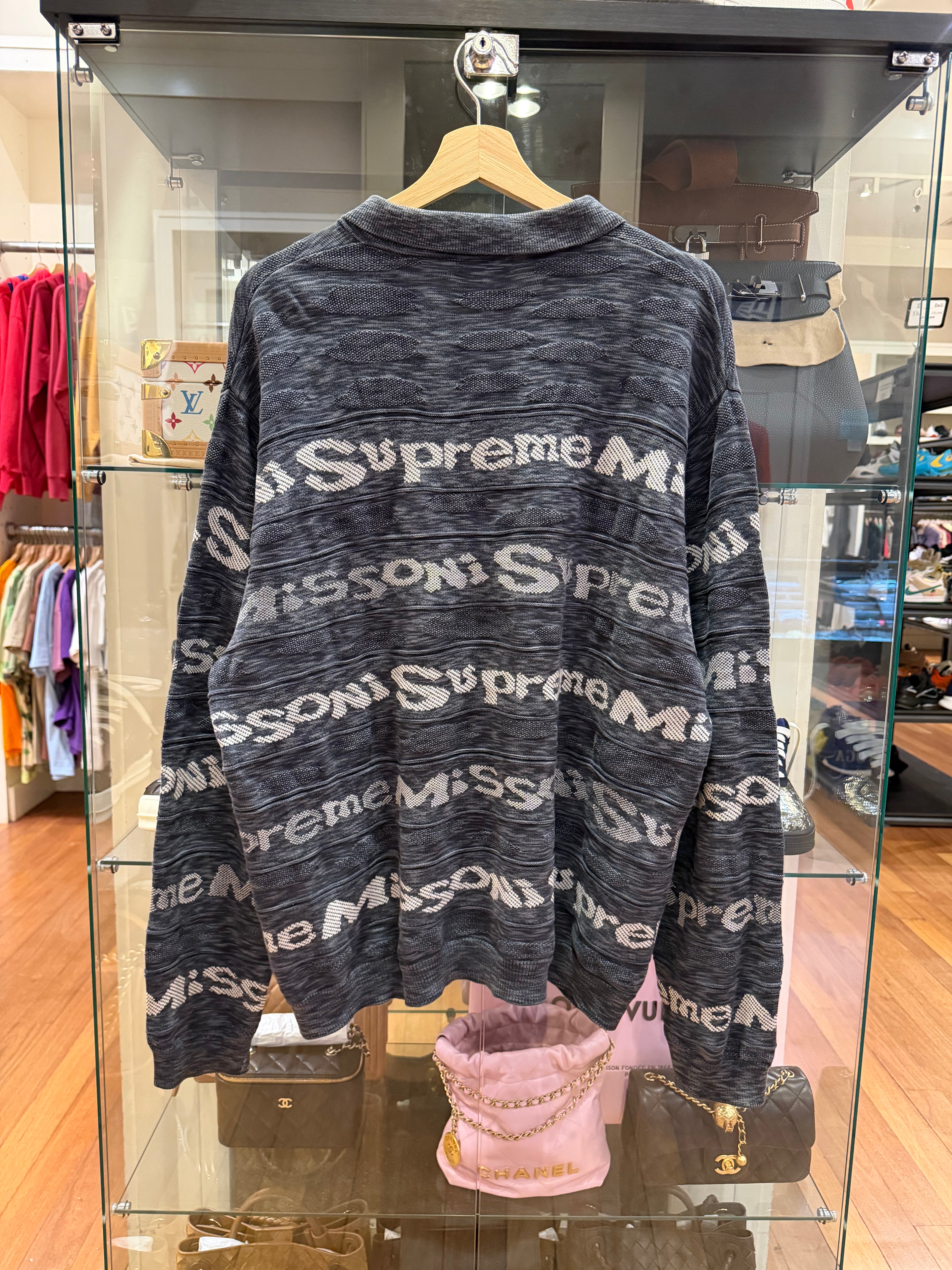 Missoni x Supreme Zip Long Sleeve Polo