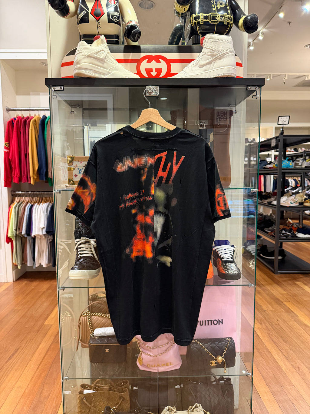 Givenchy Heavy Metal Distressed Graphic Tee