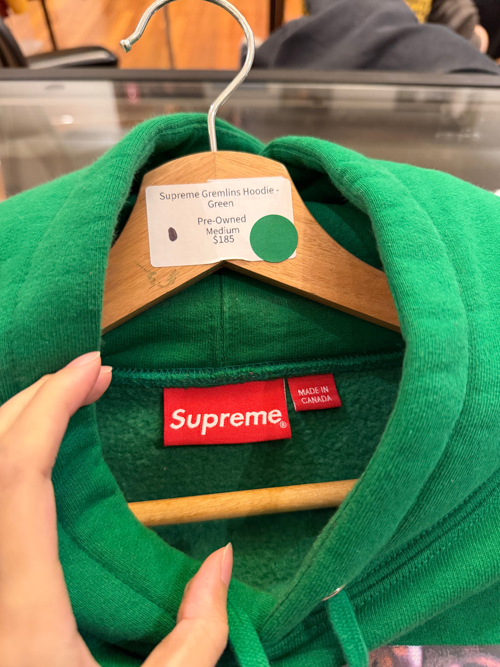 Supreme Gremlins Hoodie -
Green