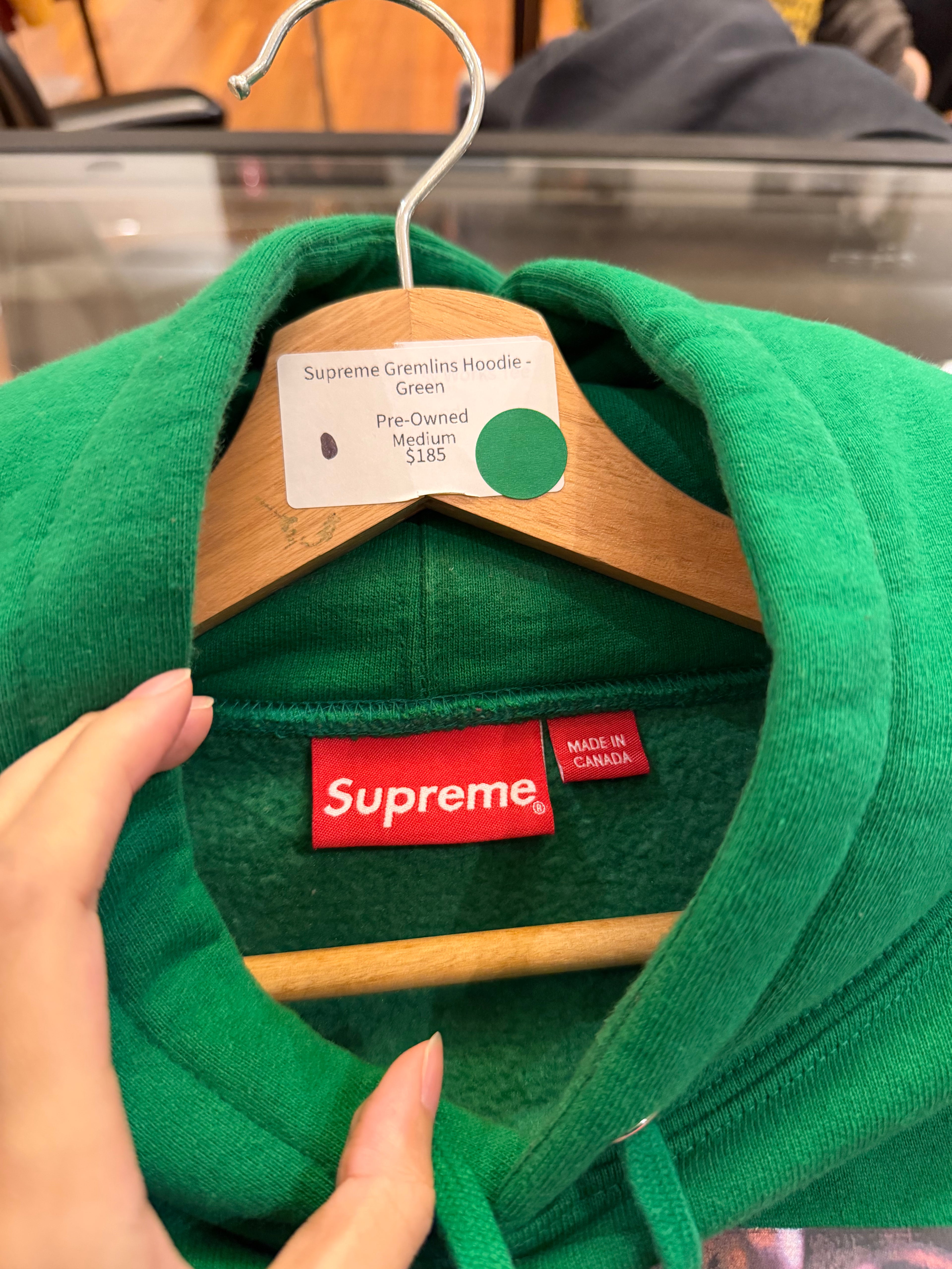 Supreme Gremlins Hoodie -
Green