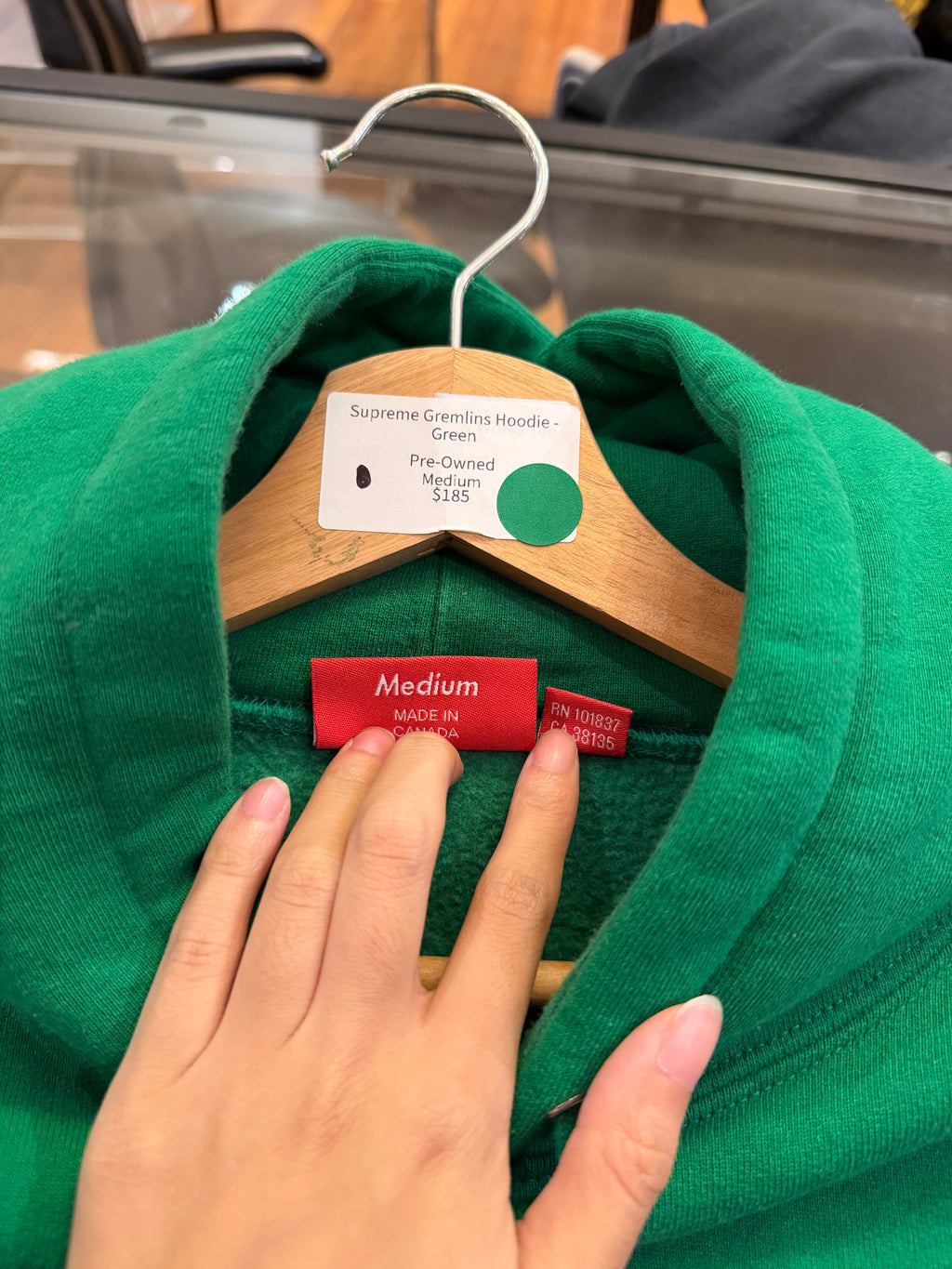 Supreme Gremlins Hoodie -
Green