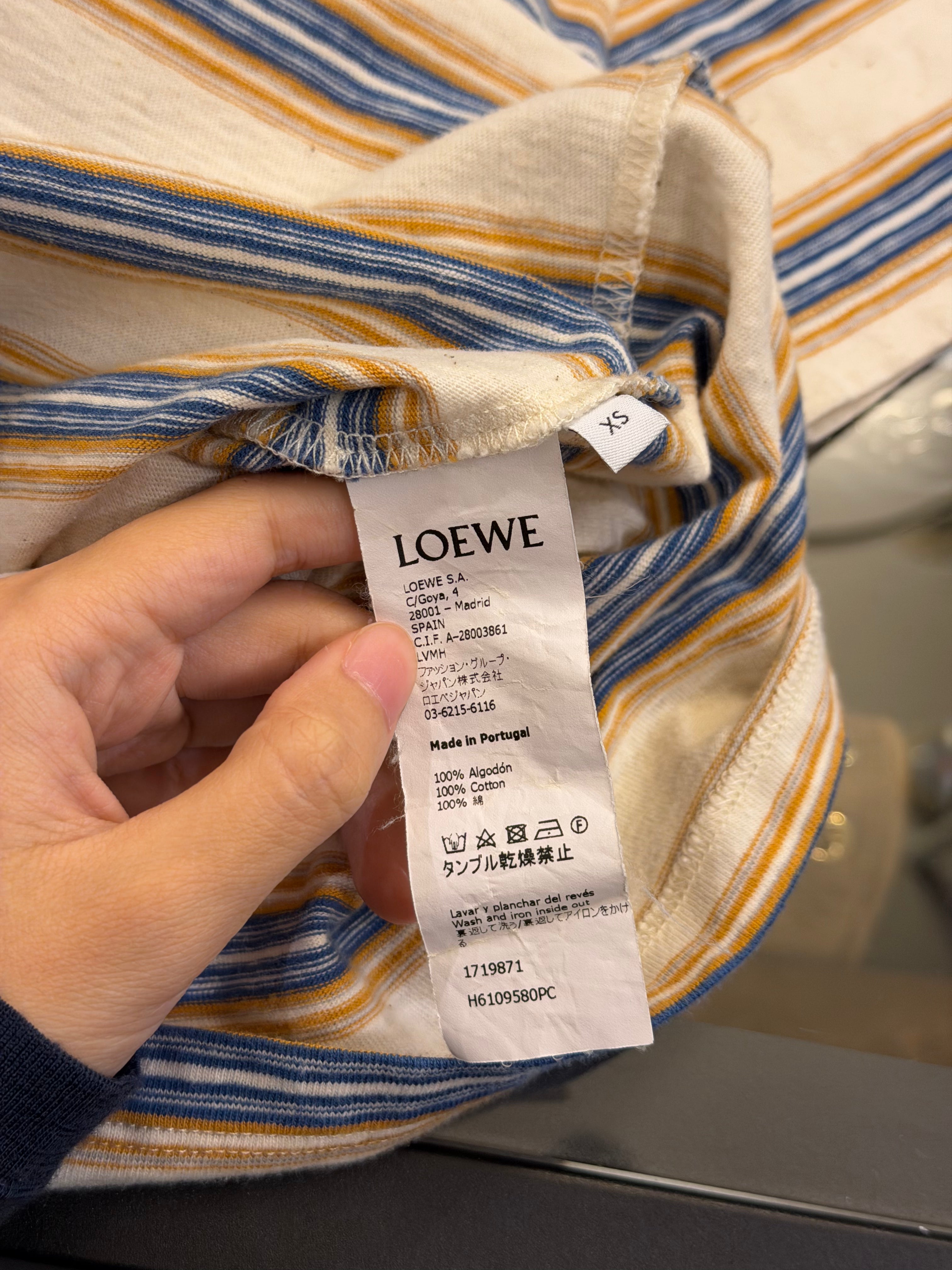 Loewe EYE Stripe T-Shirt
