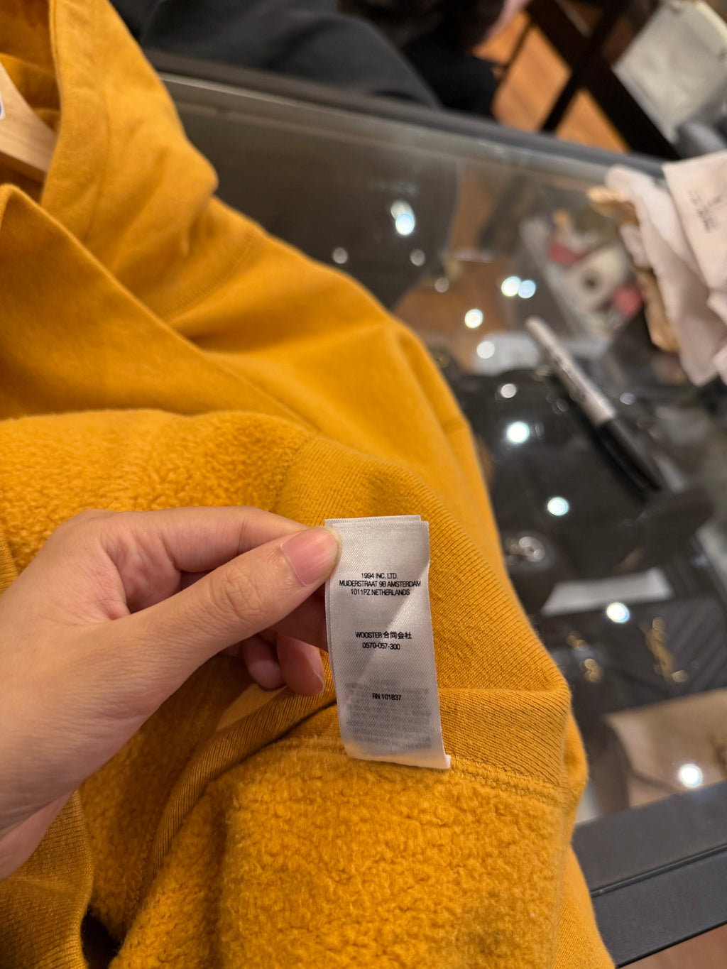 Supreme Arabic Logo Hoodie
- Light Mustard