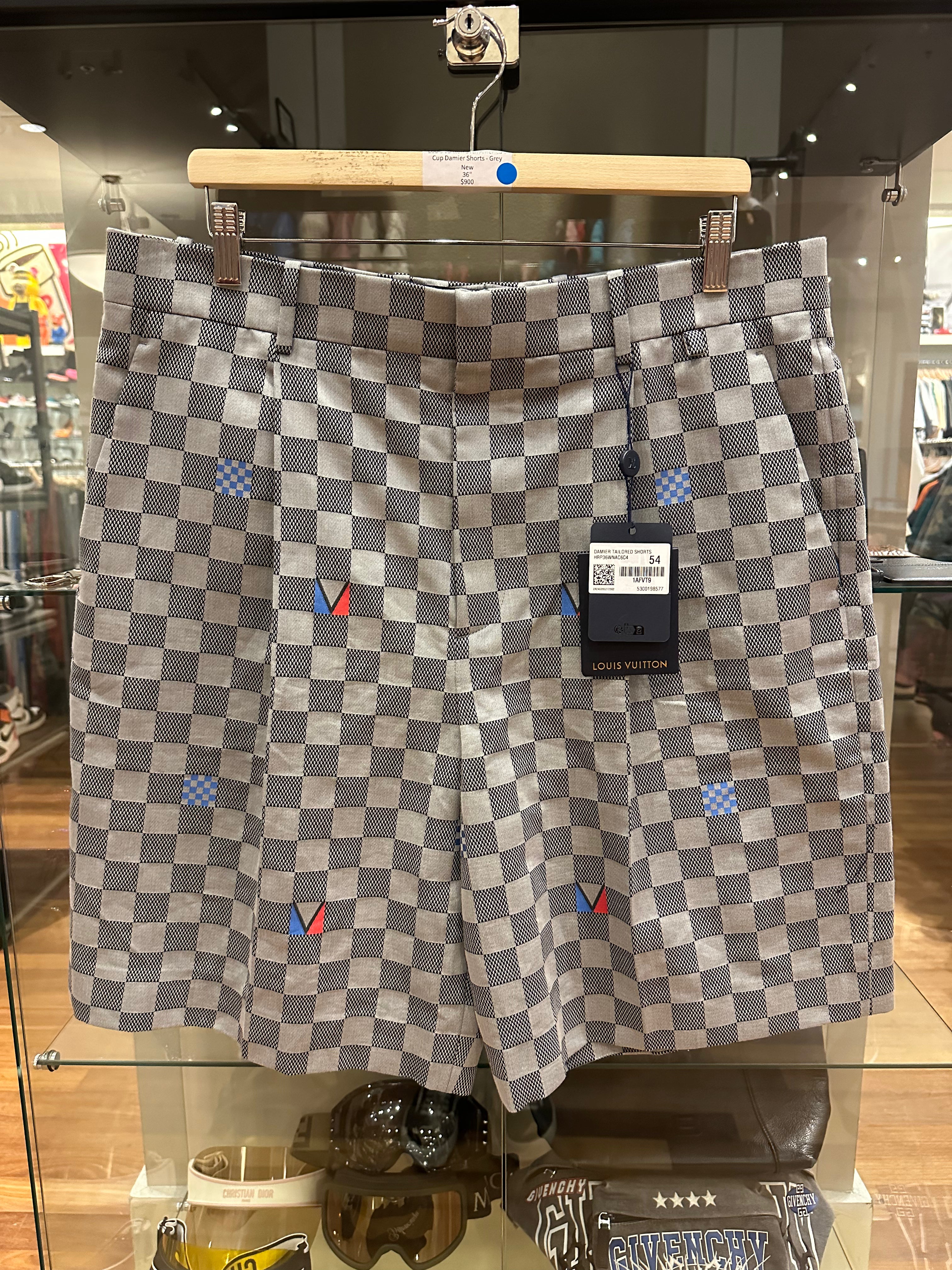 Louis Vuitton 37th Americas Cup Damier Shorts