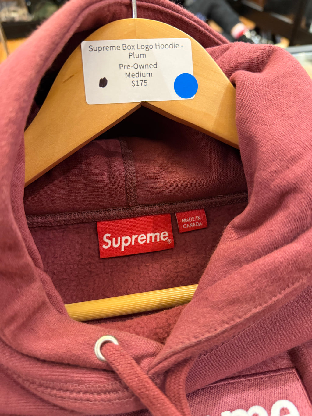 Supreme Box Logo Hoodie -
Plum