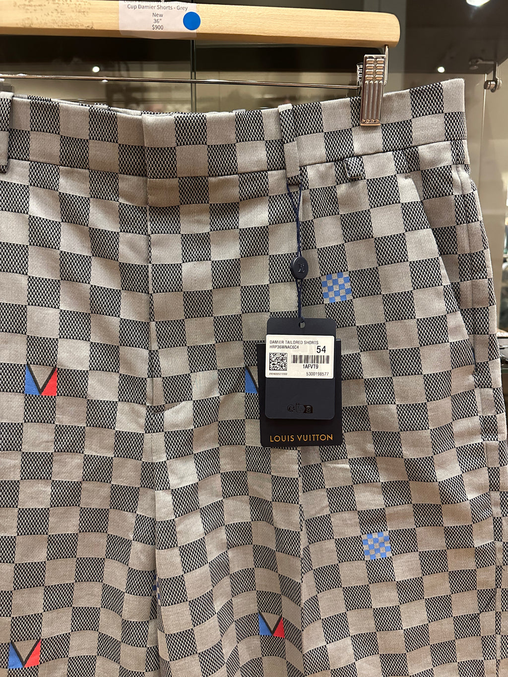 Louis Vuitton 37th Americas Cup Damier Shorts