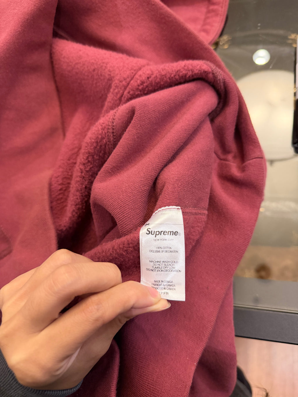 Supreme Box Logo Hoodie -
Plum