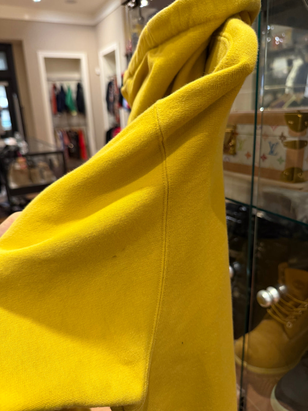 Supreme Chainstitch Hoodie -
Yellow