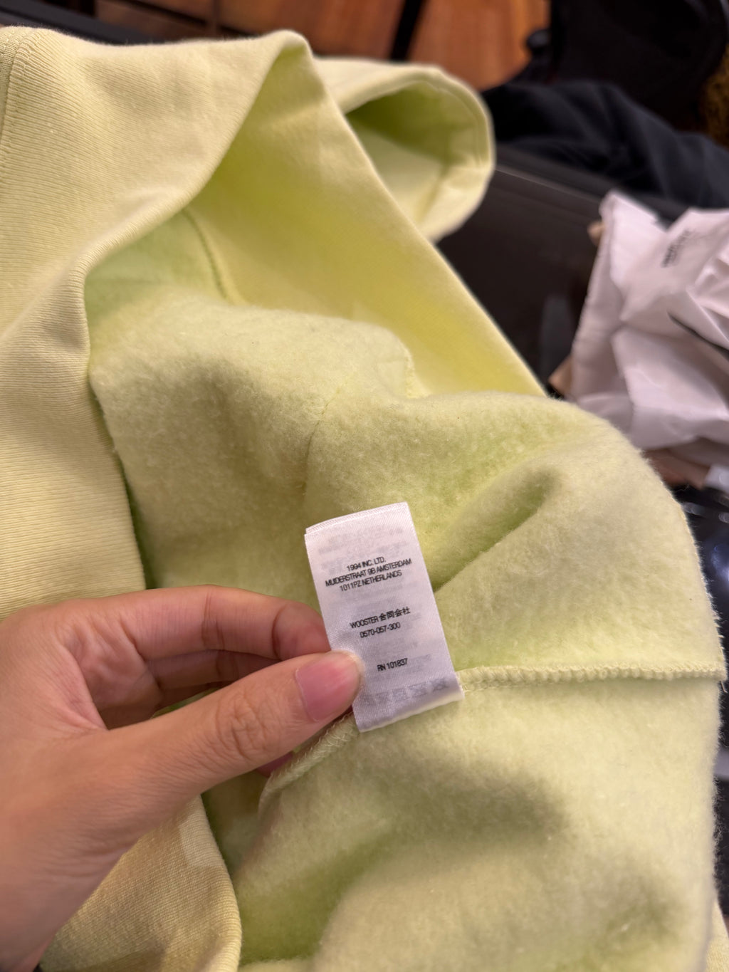 supreme hoodie green