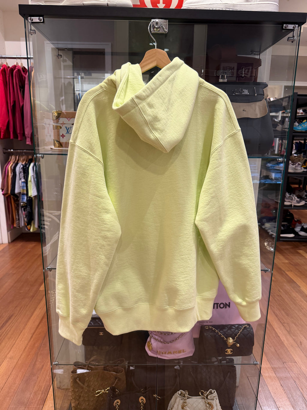 supreme hoodie green