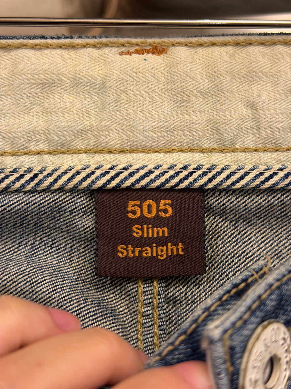 Vintage Levi's 505 Patchwork
Jeans