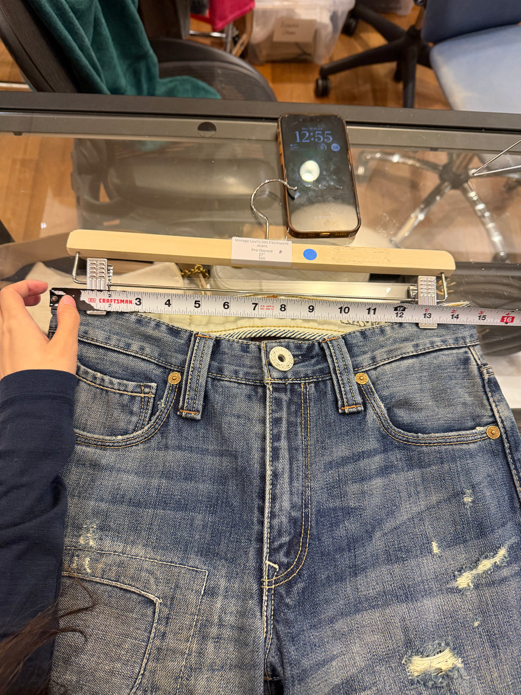 Vintage Levi's 505 Patchwork
Jeans