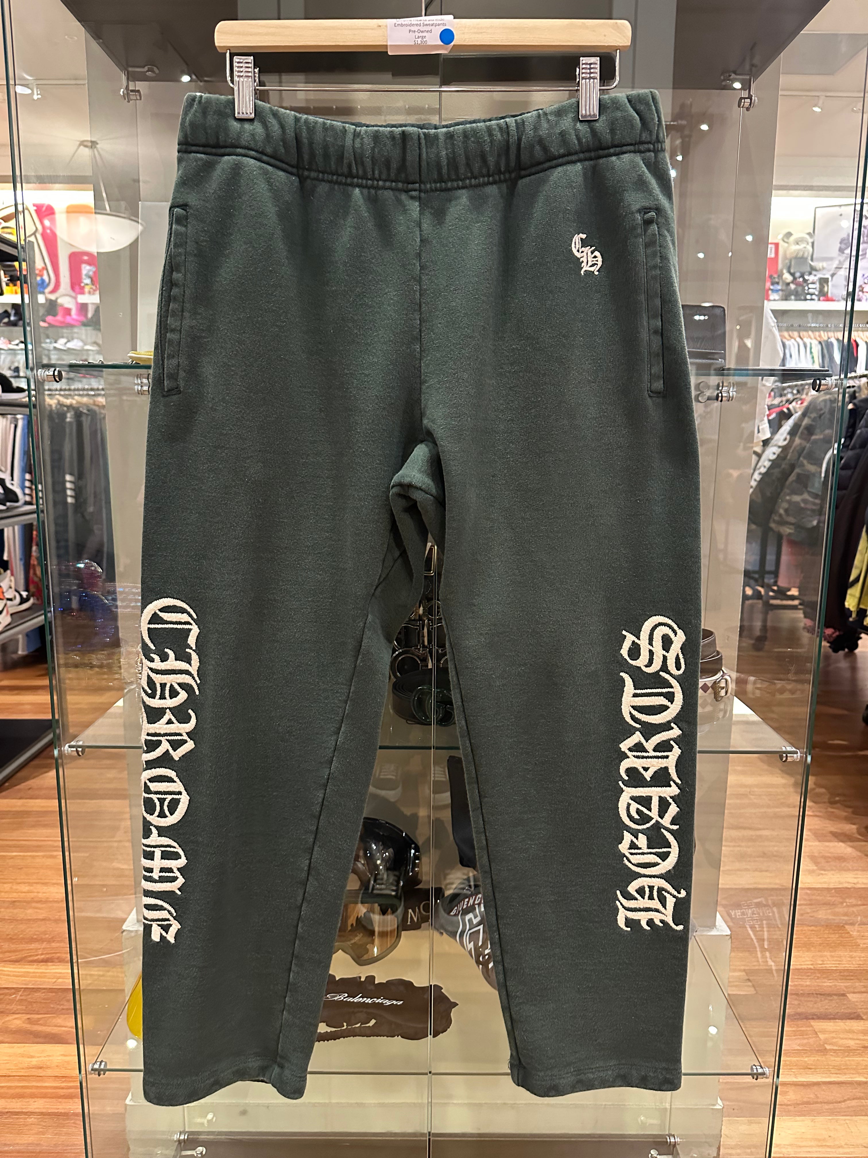 Chrome Hearts Slo Ride Embroidered Pants