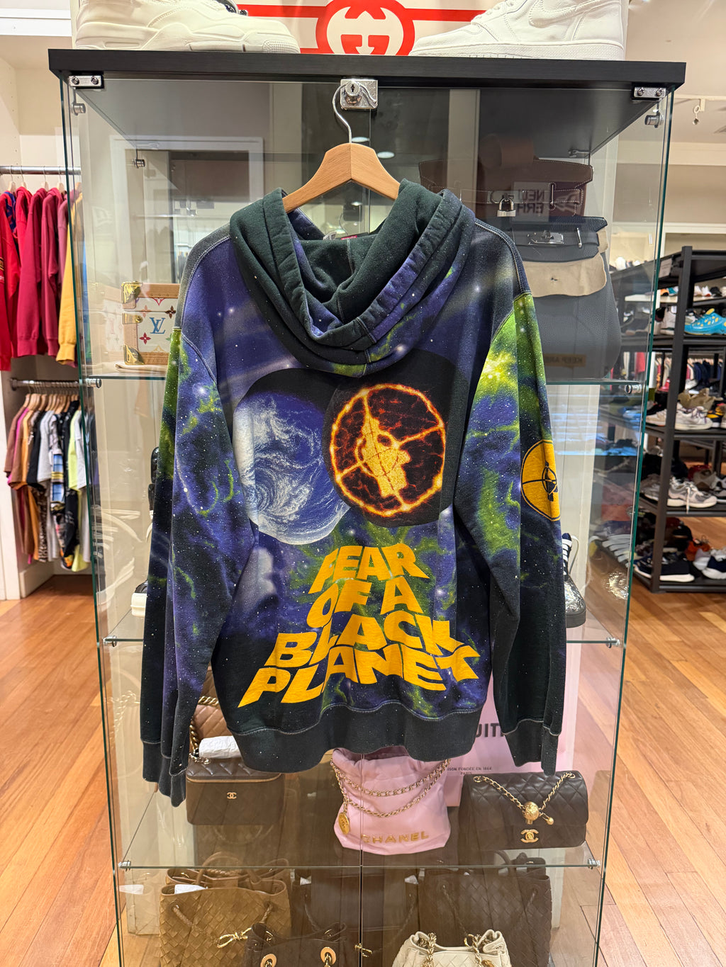 Supreme x Undercover x
Public Enemy Hoodie