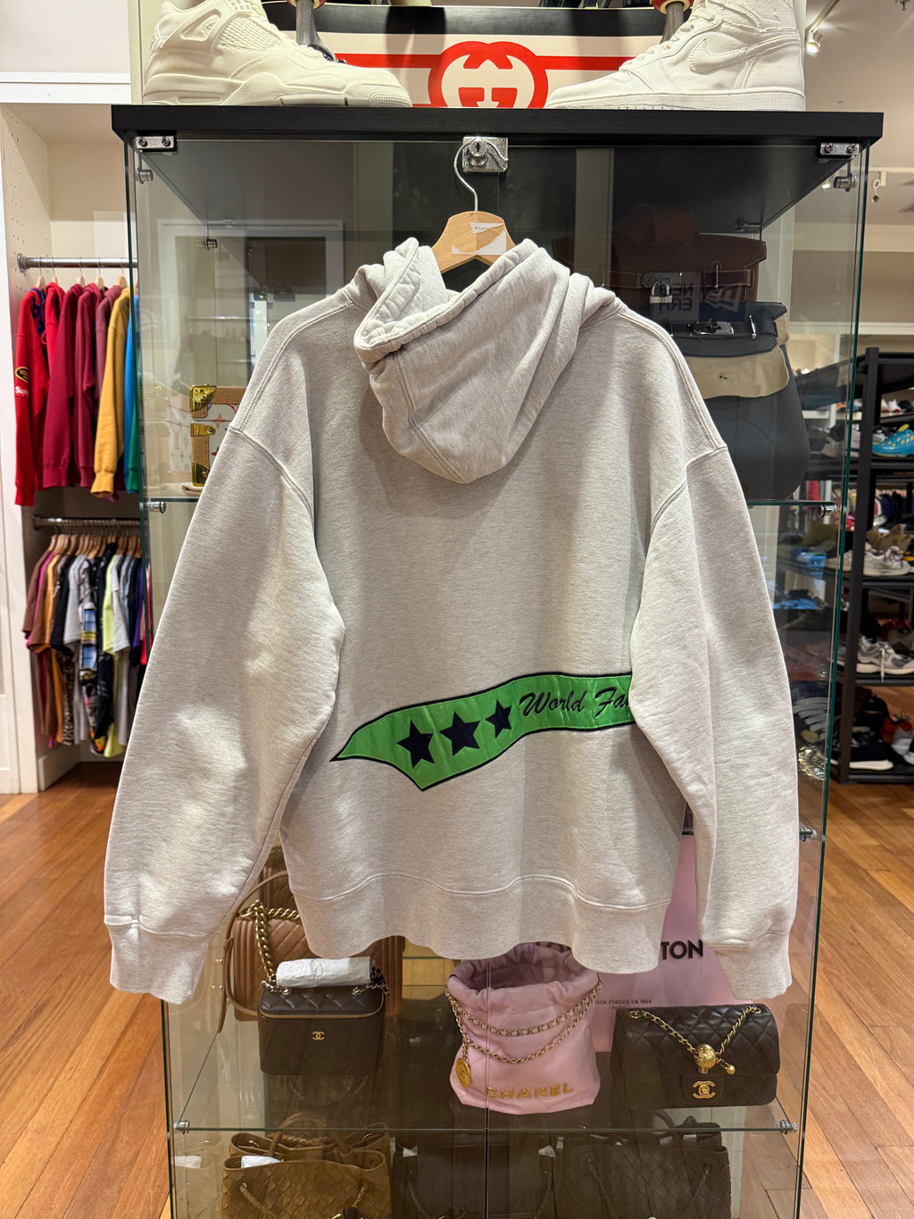 Supreme Tail Hooded Sweatshirt - Ash Grey
