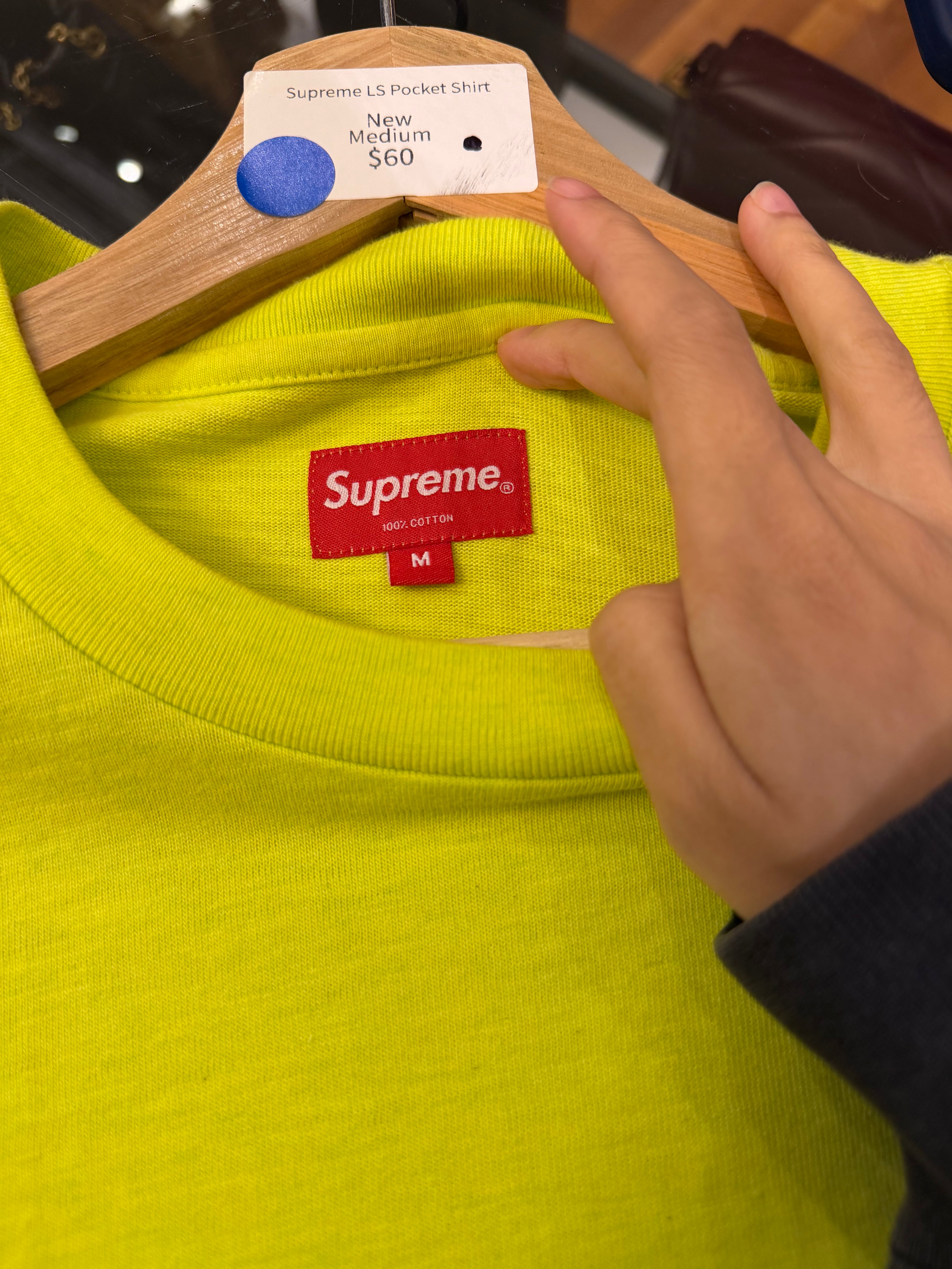 Supreme LS Pocket Shirt