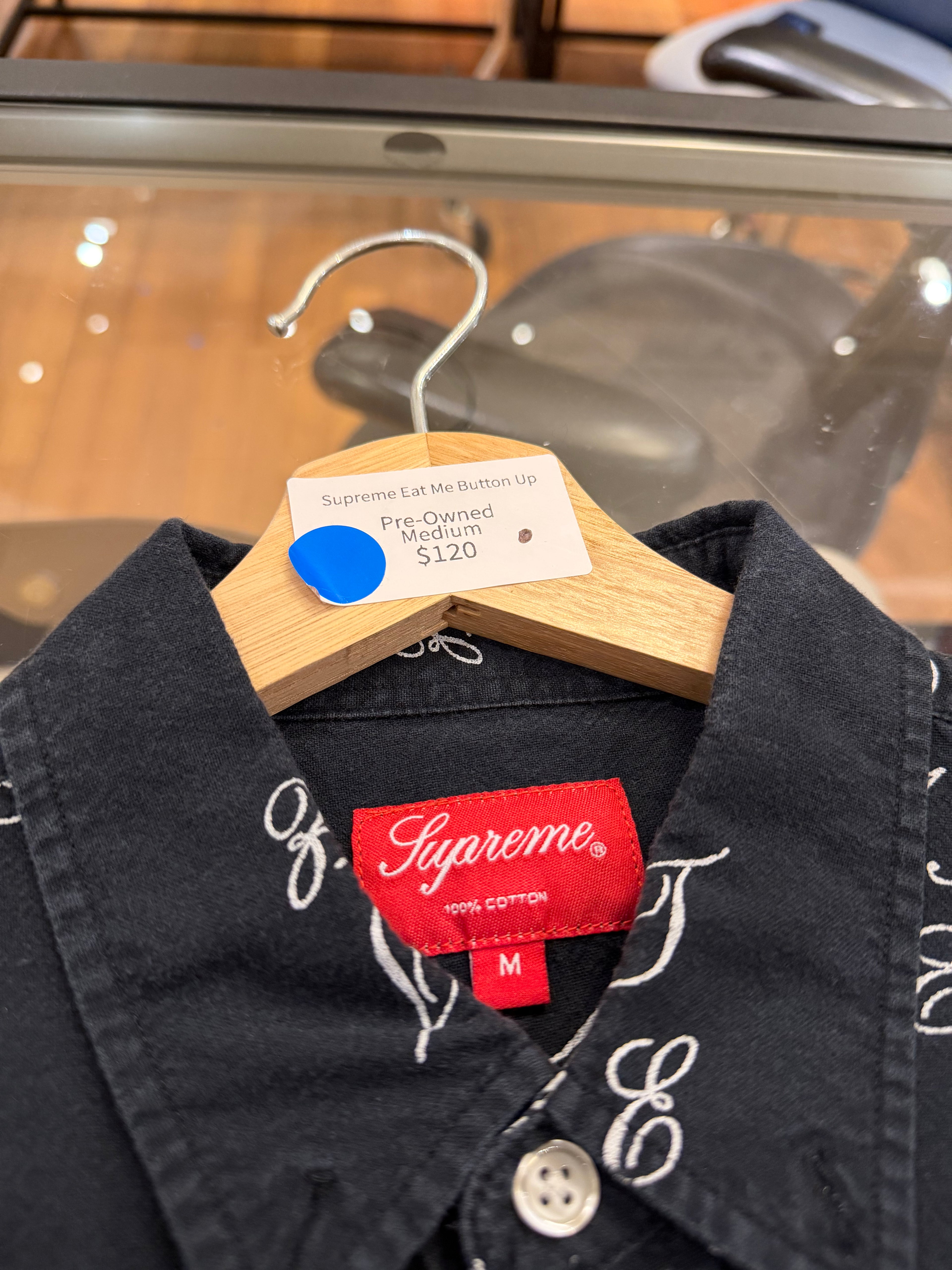 Supreme Eat Me Button Up